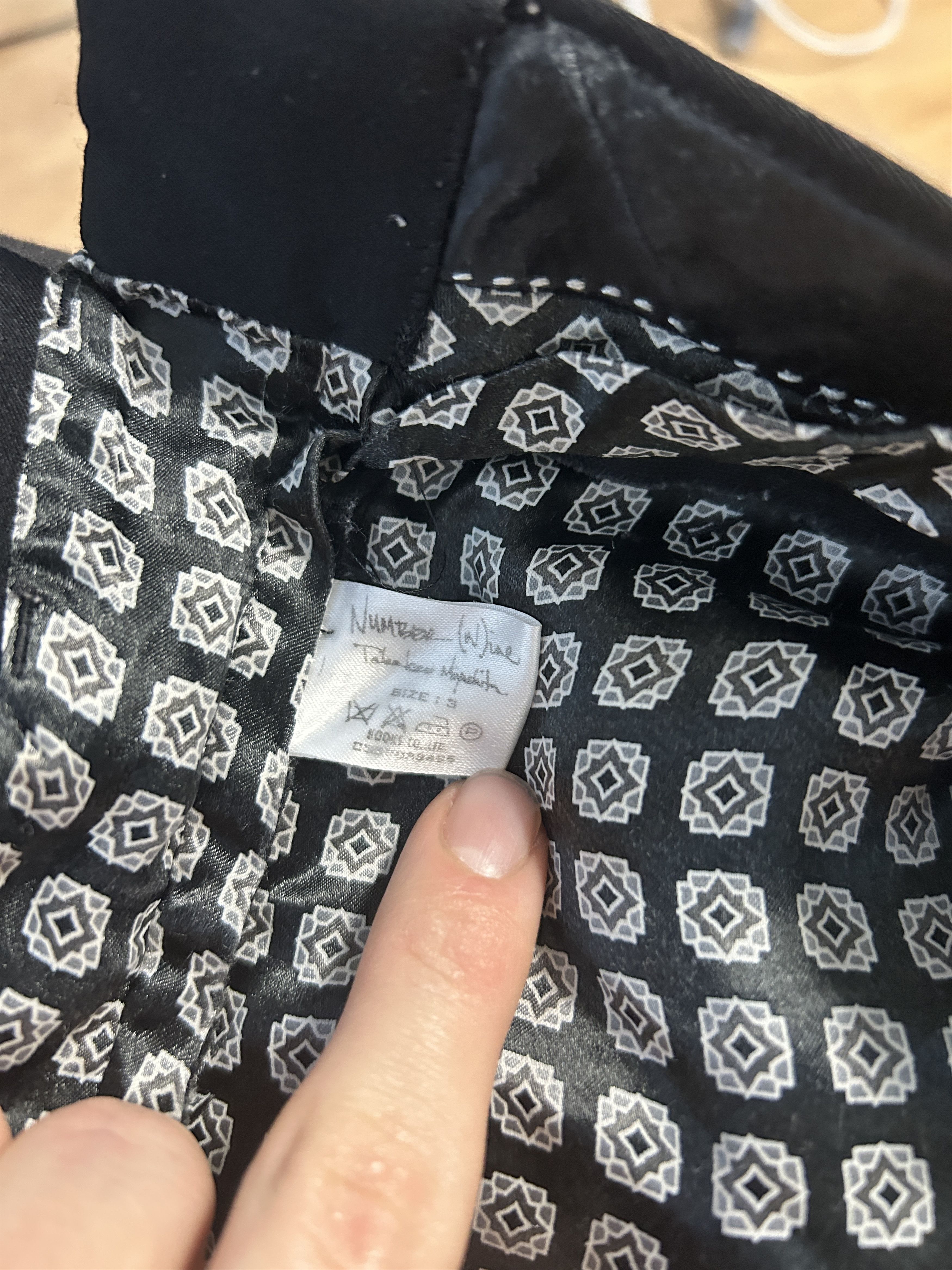 Number (N)ine Number (N)ine ss04 "Dream Baby Dream" Slacks Size US 30 / EU 46 - 3 Thumbnail