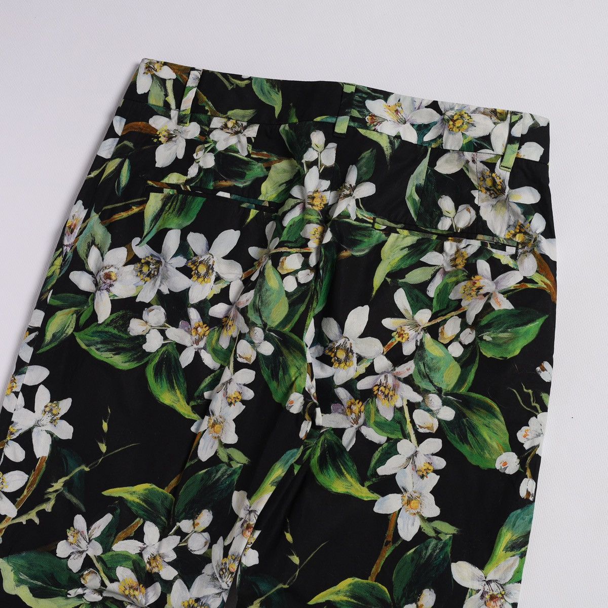 Dolce & Gabbana Dolce Gabbana Floral Flowers Jungle Printed Pants Trousers Size 25" / US 0 / IT 36 - 9 Thumbnail
