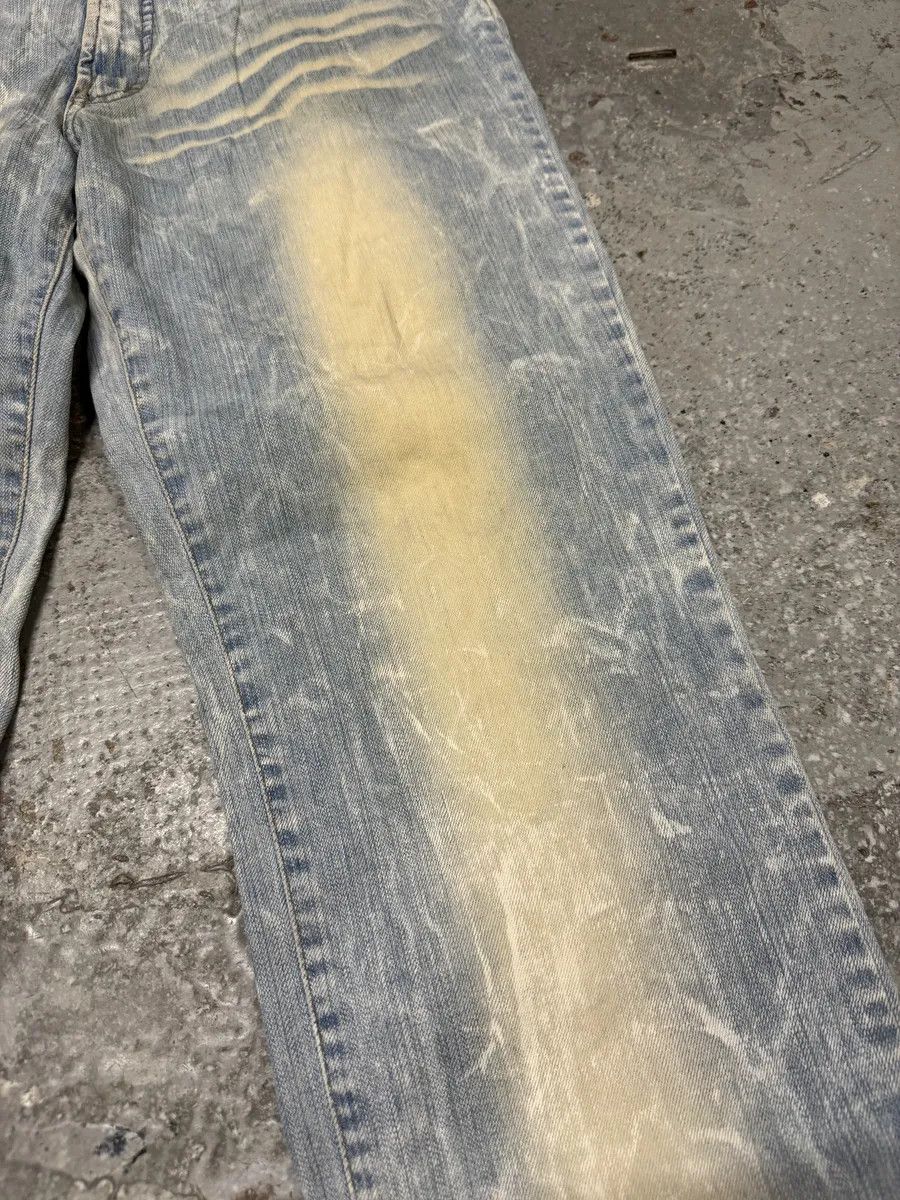 Roberto Cavalli AW2003 Cavalli Sun Faded Blue Yellowish Pants Size US 32 / EU 48 - 8 Thumbnail