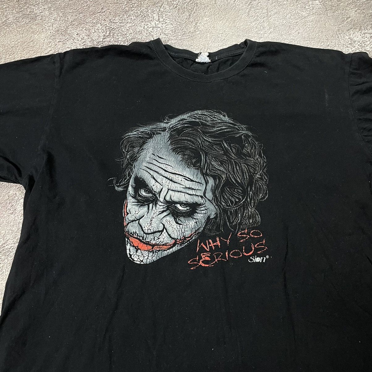 Band Tees Vintage Y2K Joker Face Blood Goth Opium Creepy Horror Tee Size US XL / EU 56 / 4 - 4 Thumbnail