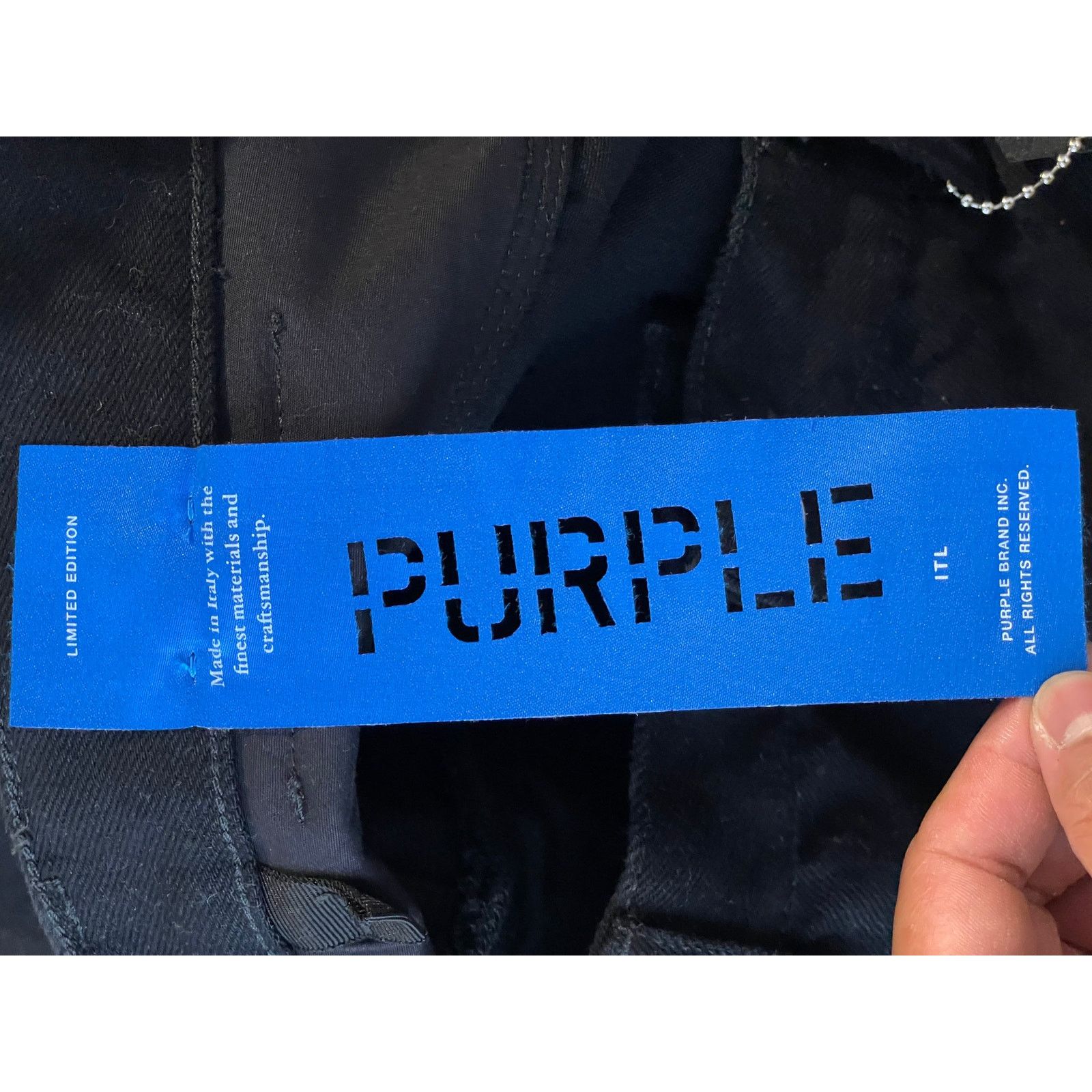 Purple Brand Black Jeans