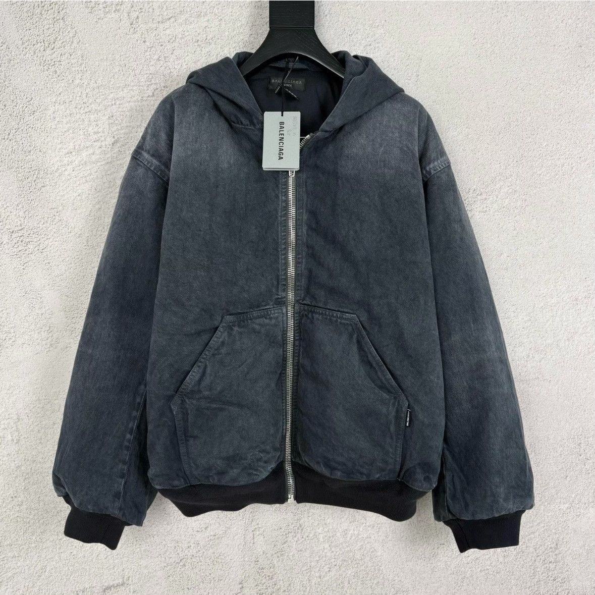 Balenciaga Balenciaga Retro Gray Heavy Coat s Men Size US S / EU 44-46 / 1 - 1 Thumbnail