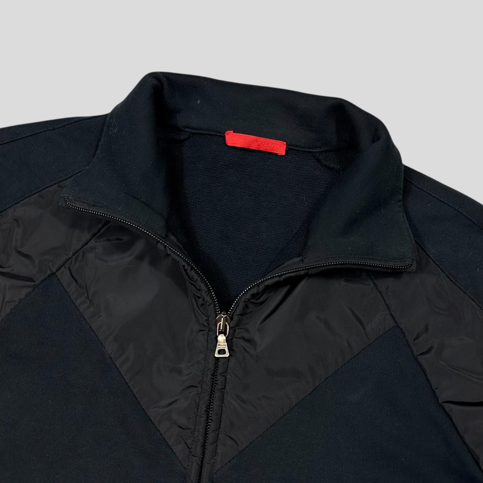 Prada Prada Sport 2009 Angled Nylon Panelled Track Jacket - M Size US M / EU 48-50 / 2 - 3 Thumbnail