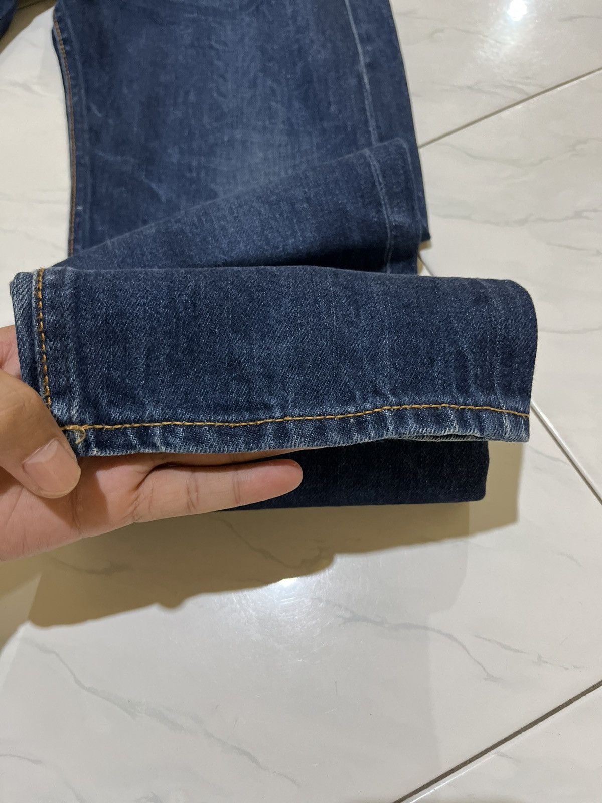 Paul Smith 🔥 Paul Smith R.Newbold Selvedge Denim Pants Size US 29 - 12 Thumbnail