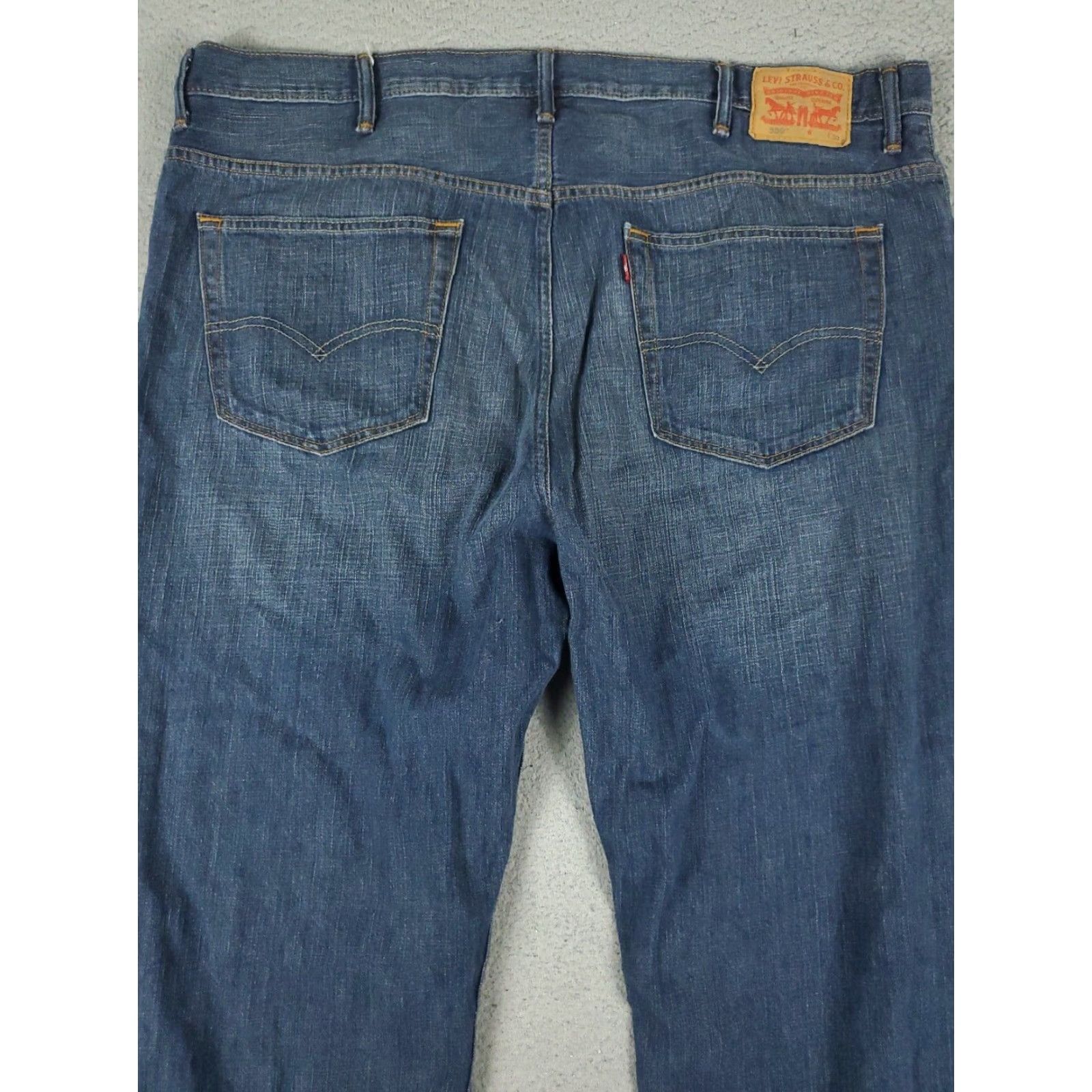 Levi's Levis 559 Relaxed Straight Leg Jeans Mens Size 46x30 Blue Denim Pants Size US 30 / EU 46 - 7 Thumbnail