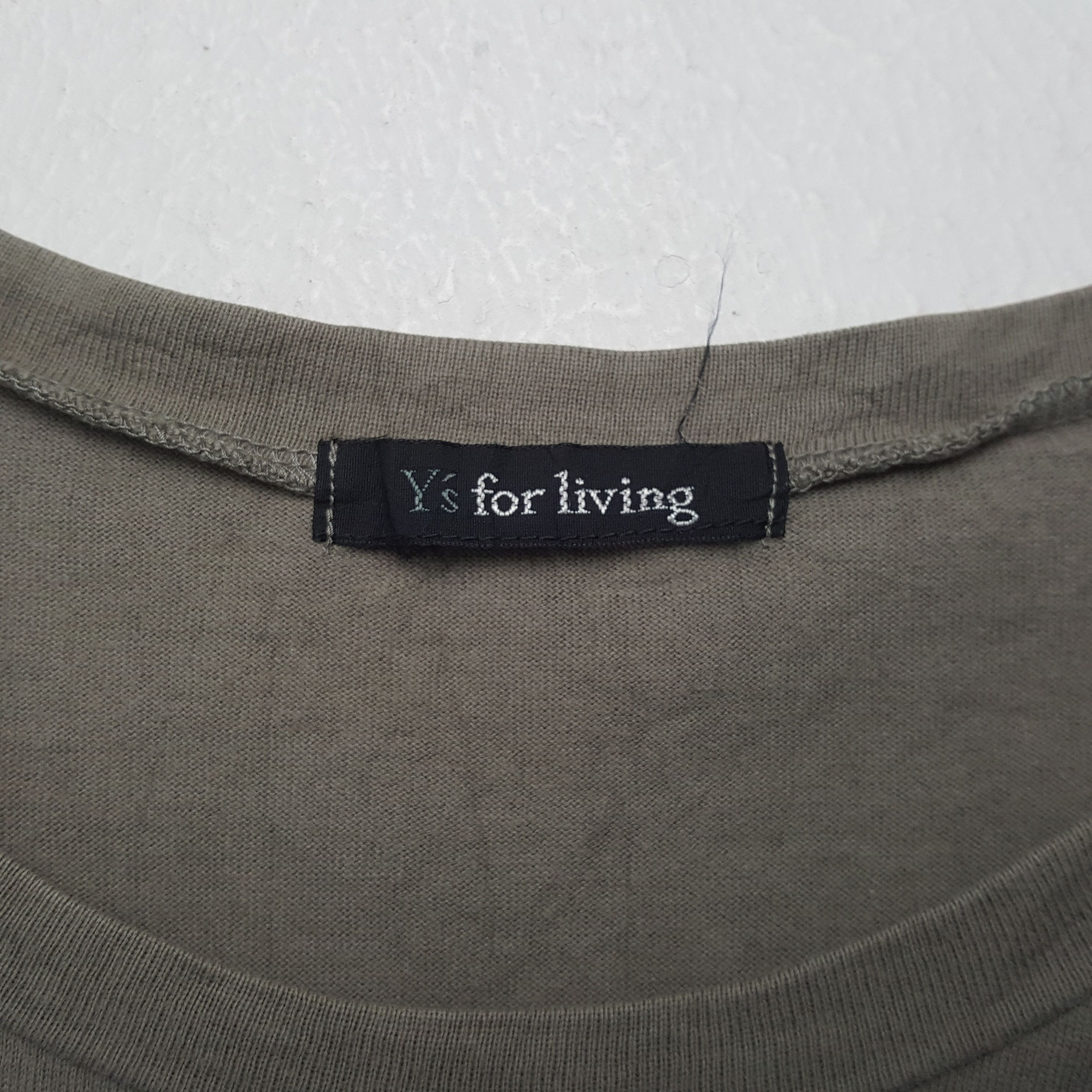 Yohji Yamamoto Vintage Ys For Living by Yohji Yamamoto Girls T-shirt RR13 Size XS / US 0-2 / IT 36-38 - 4 Thumbnail