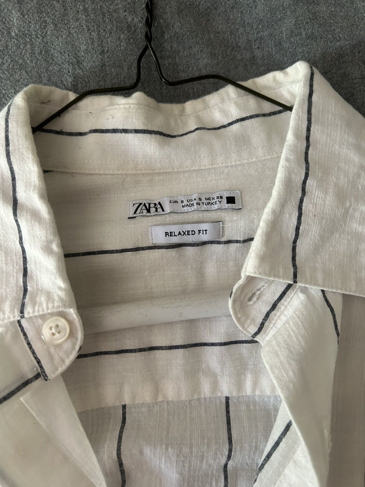 Zara Zara striped button up shirt Size US S / EU 44-46 / 1 - 3 Thumbnail