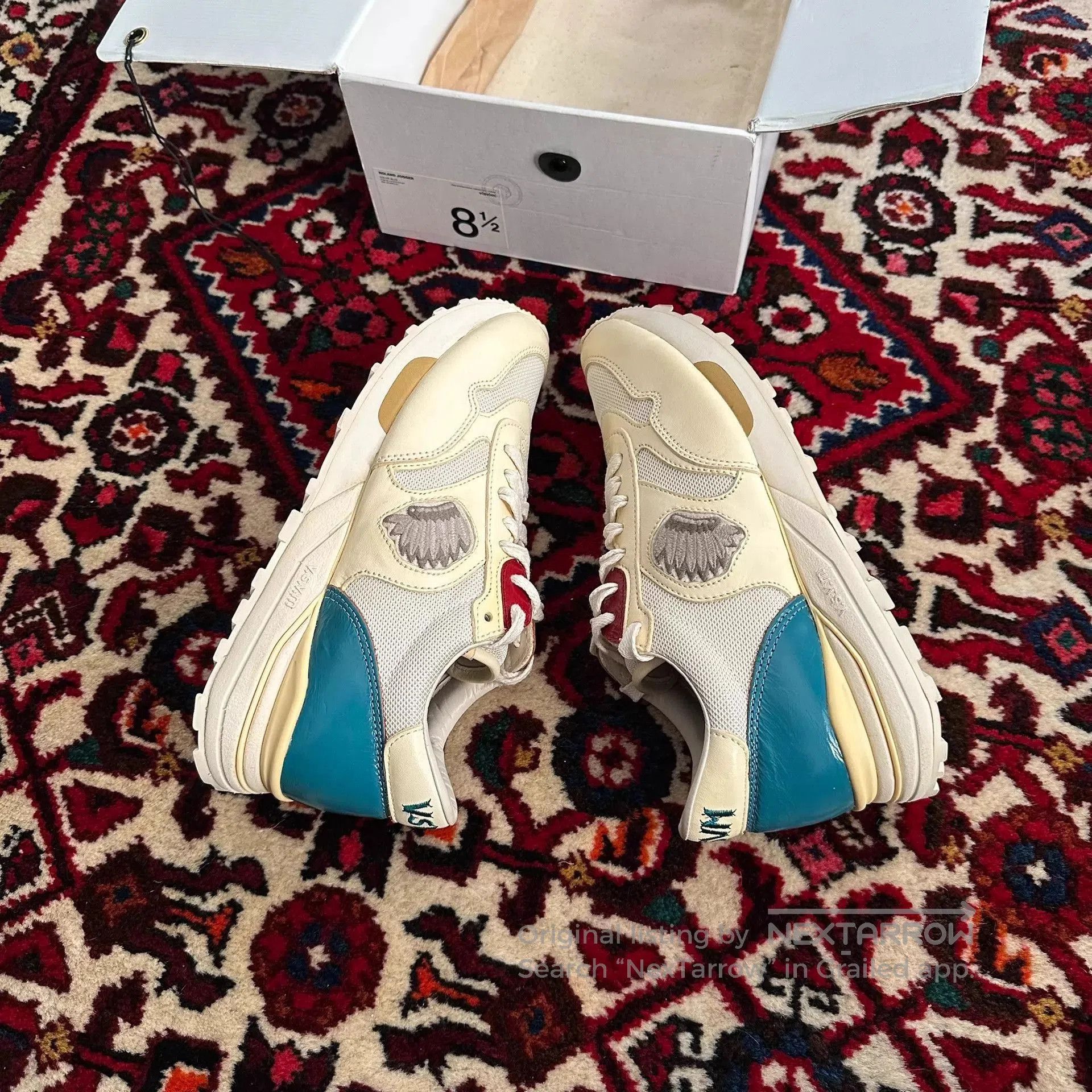 Visvim Multi Color Low Top Sneakers Size 8.5. Size US 8.5 / EU 41-42 - 4 Thumbnail