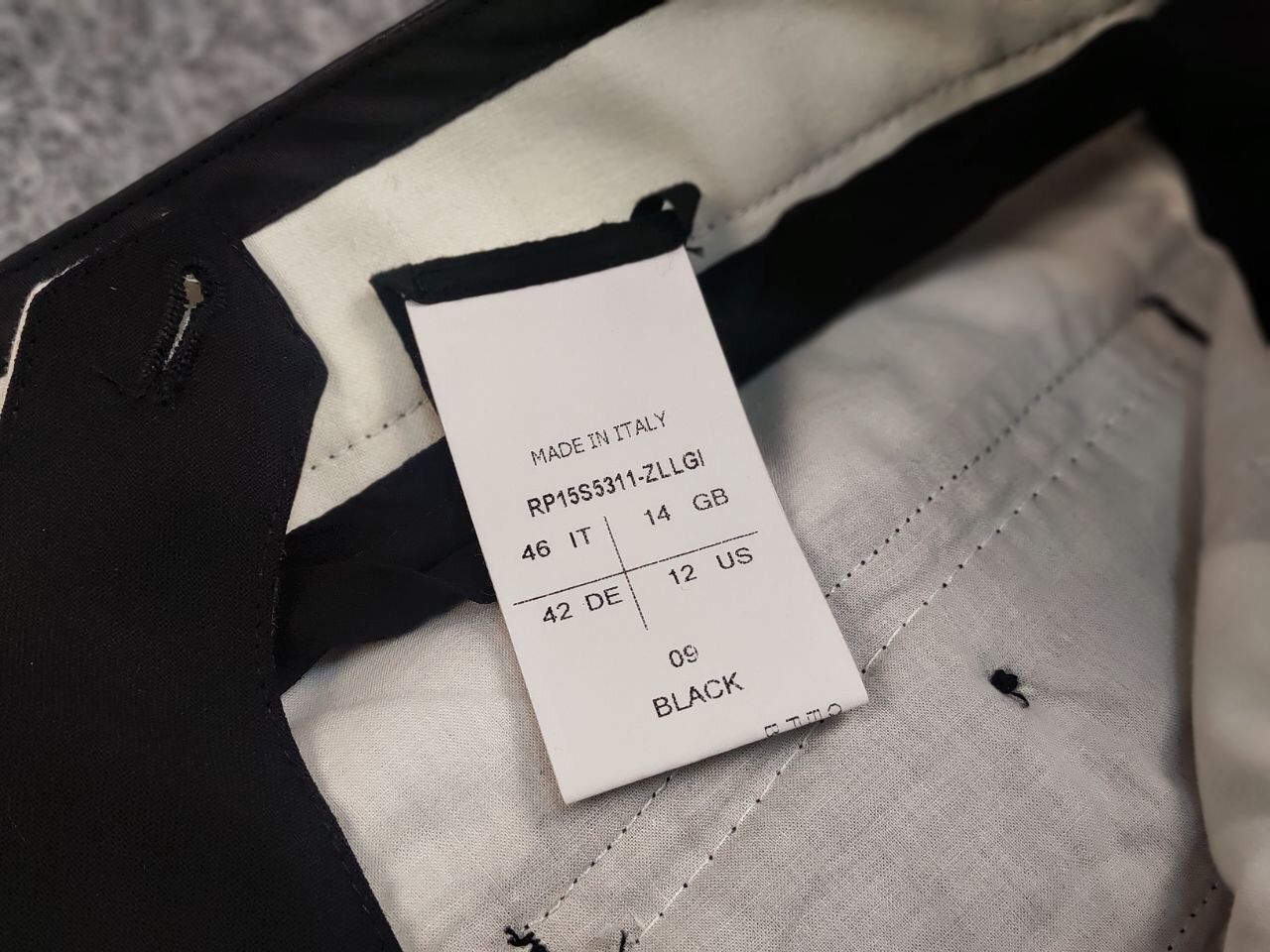 Rick Owens Rick Owens Astaires stretch Wool cropped pantalone Pants Size US 32 / EU 48 - 12 Thumbnail