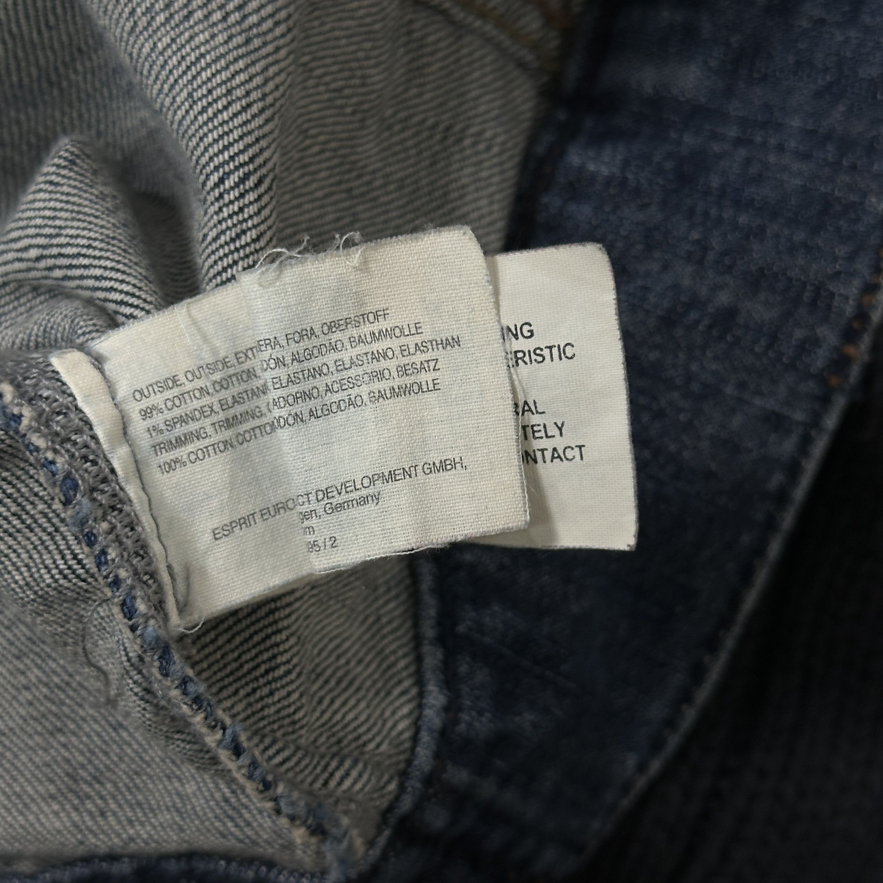 Esprit Vintage Denim Casual Hybrid Sleeves Jeans Jacket Y2K Size US L / EU 52-54 / 3 - 6 Thumbnail