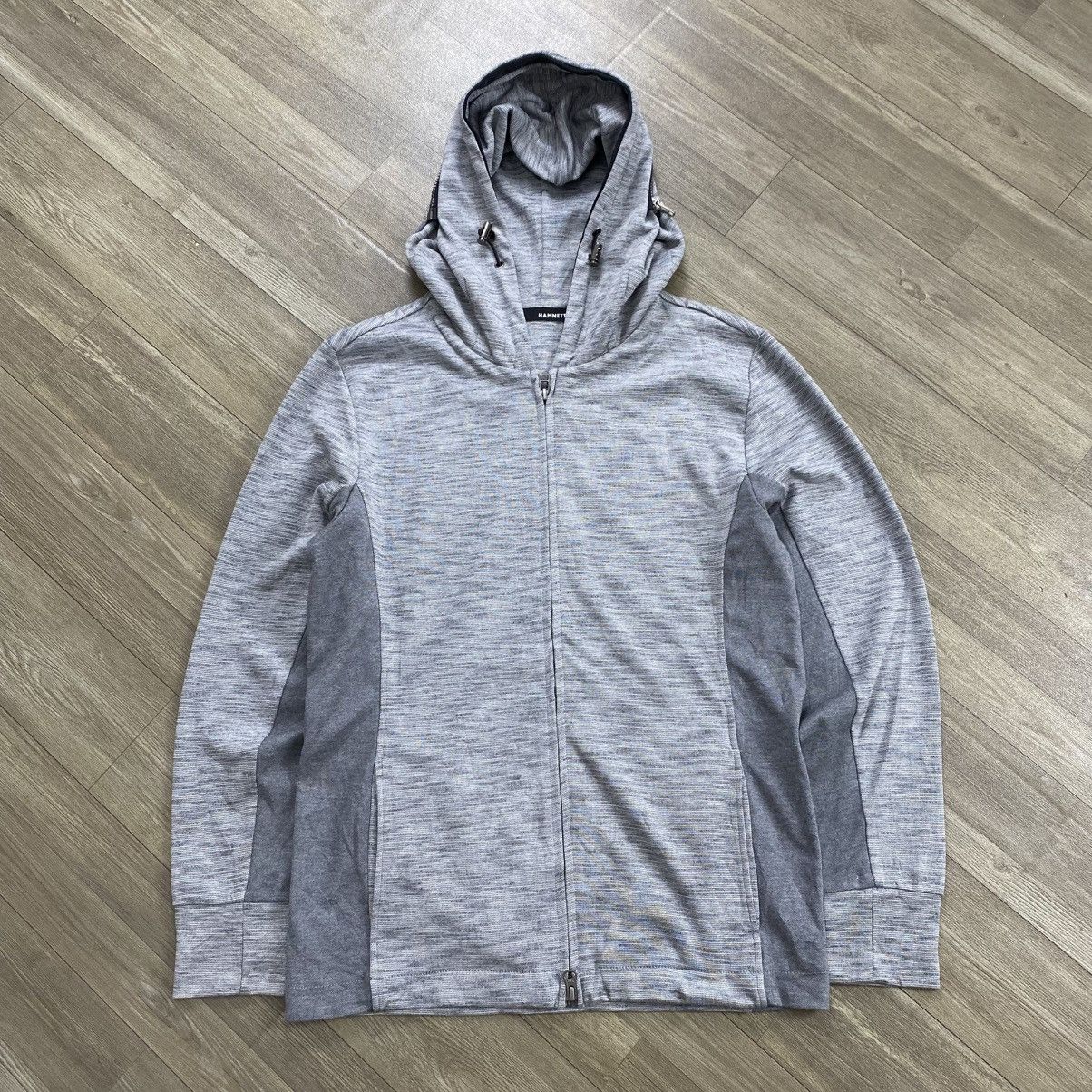 Katharine Hamnett London Luxury Katherine Hamnett London Gray Blood Double Zip Hoodie Size US M / EU 48-50 / 2 - 1 Thumbnail