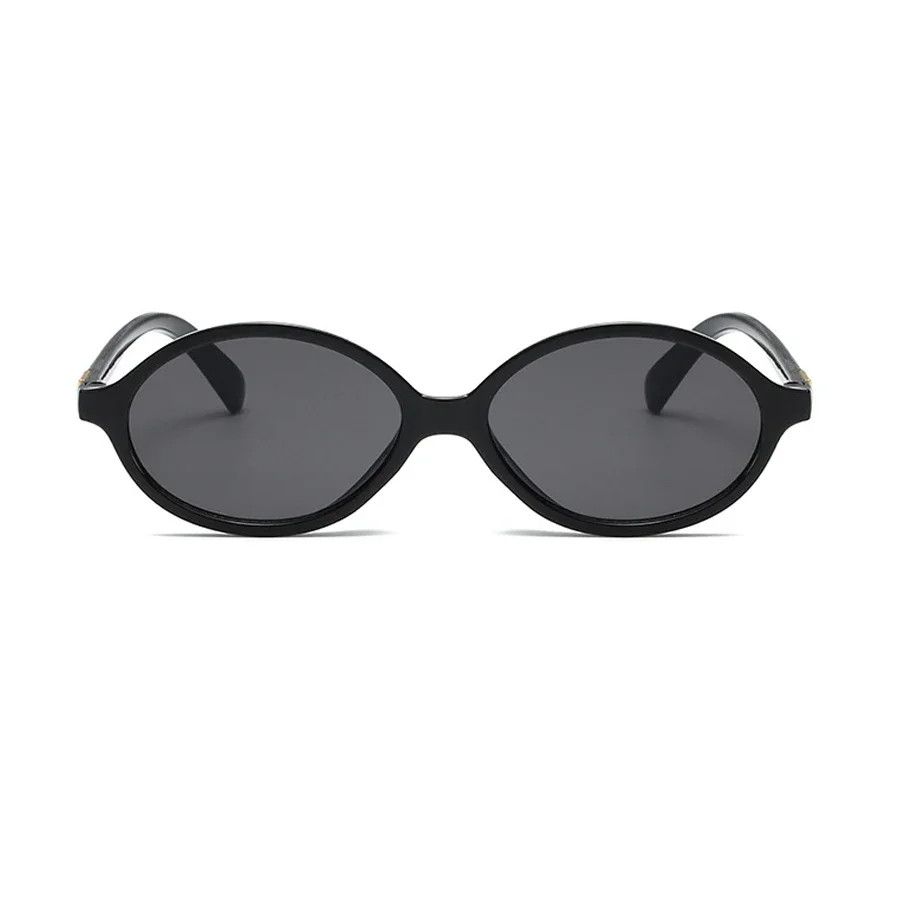 Other Black Small Frame Sun Glasses Size ONE SIZE - 3 Thumbnail