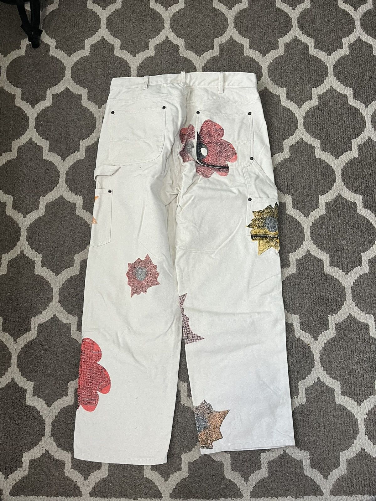 Supreme Supreme Nate Lowman Double Knee Painter Pant | Grailed