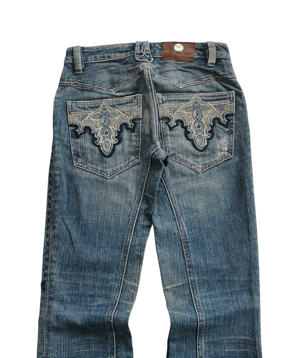 Antik Denim Antik denim flare pants with embroidery back pocket Size 27" / US 4 / IT 40 - 4 Thumbnail