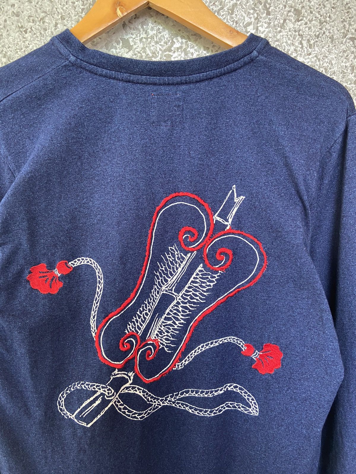 Blue Blue Japan 🔥 Blue Blue Japan long Sleeve t shirt lgb Size US S / EU 44-46 / 1 - 2 Thumbnail