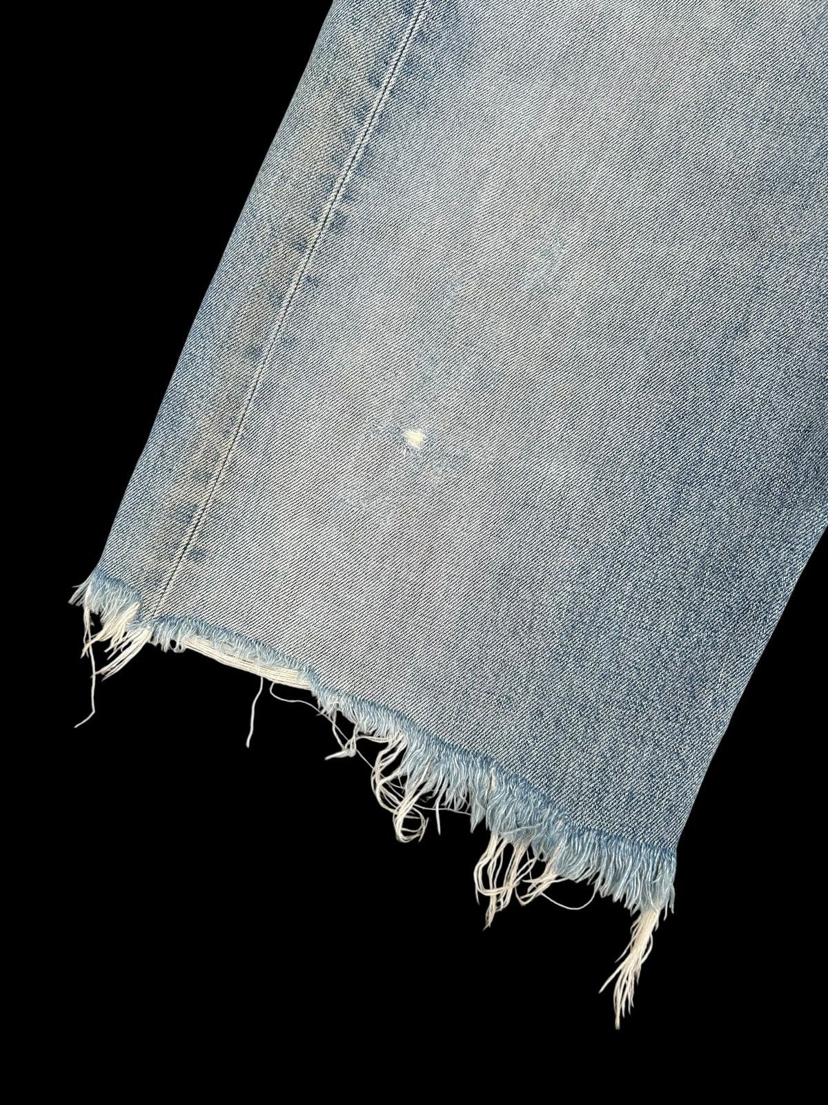 Kapital Thrashed Vintage Edwin 505 Selvedge Short Denim jeans Size US 34 / EU 50 - 4 Thumbnail