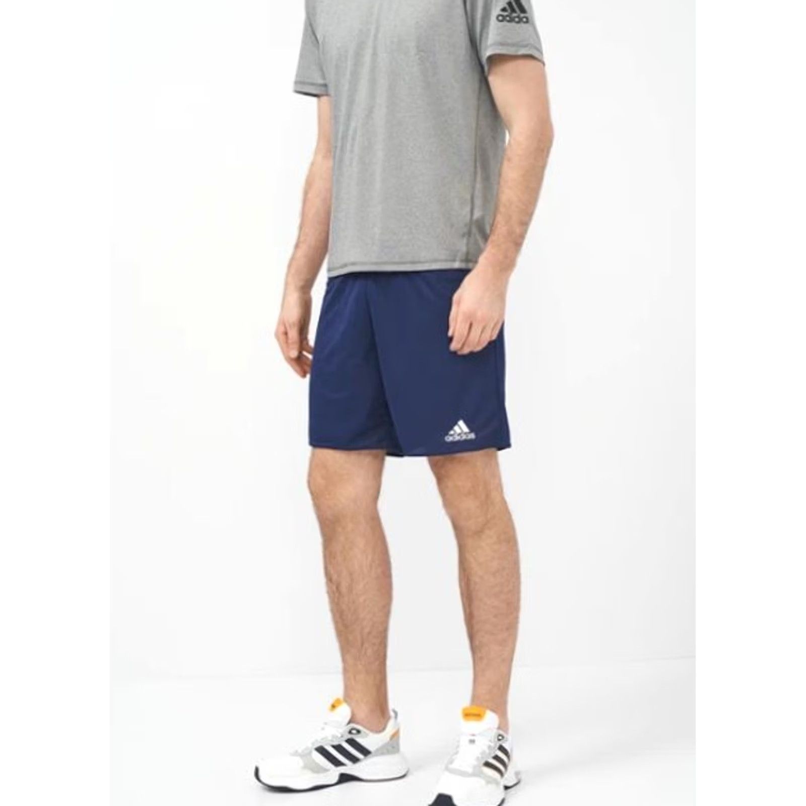 Adidas ADIDAS FOOTBALL SHORTS L Men ClimaLite Navy Blue 2016 Entrada Size US 33 - 8 Thumbnail