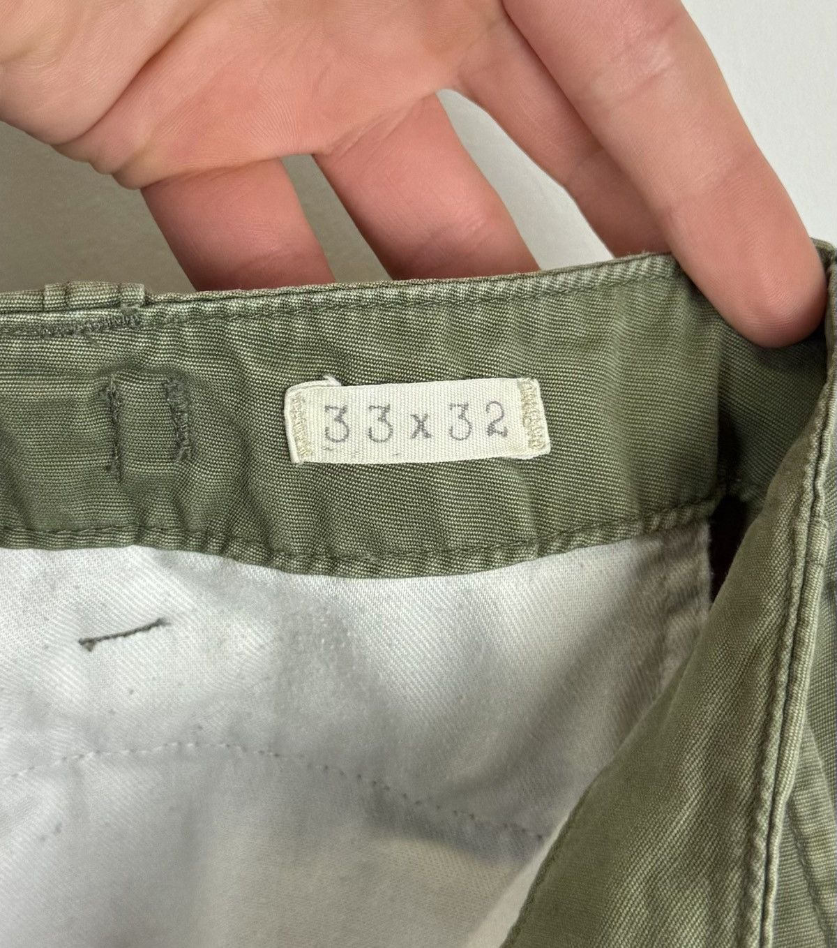 Denim & Supply Ralph Lauren Denim & Supply Ralph Lauren Cargo Pants Khaki Green US Army Size US 33 - 15 Thumbnail