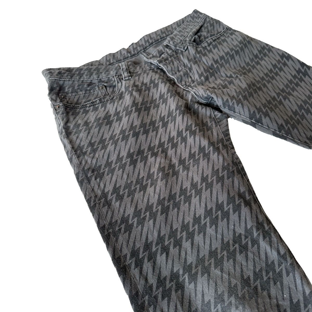 Hysteric Glamour HYSTERIC GLAMOUR LIGHTNING BOLT JEANS Y2K MADE IN JAPAN Size US 29 - 1 Thumbnail