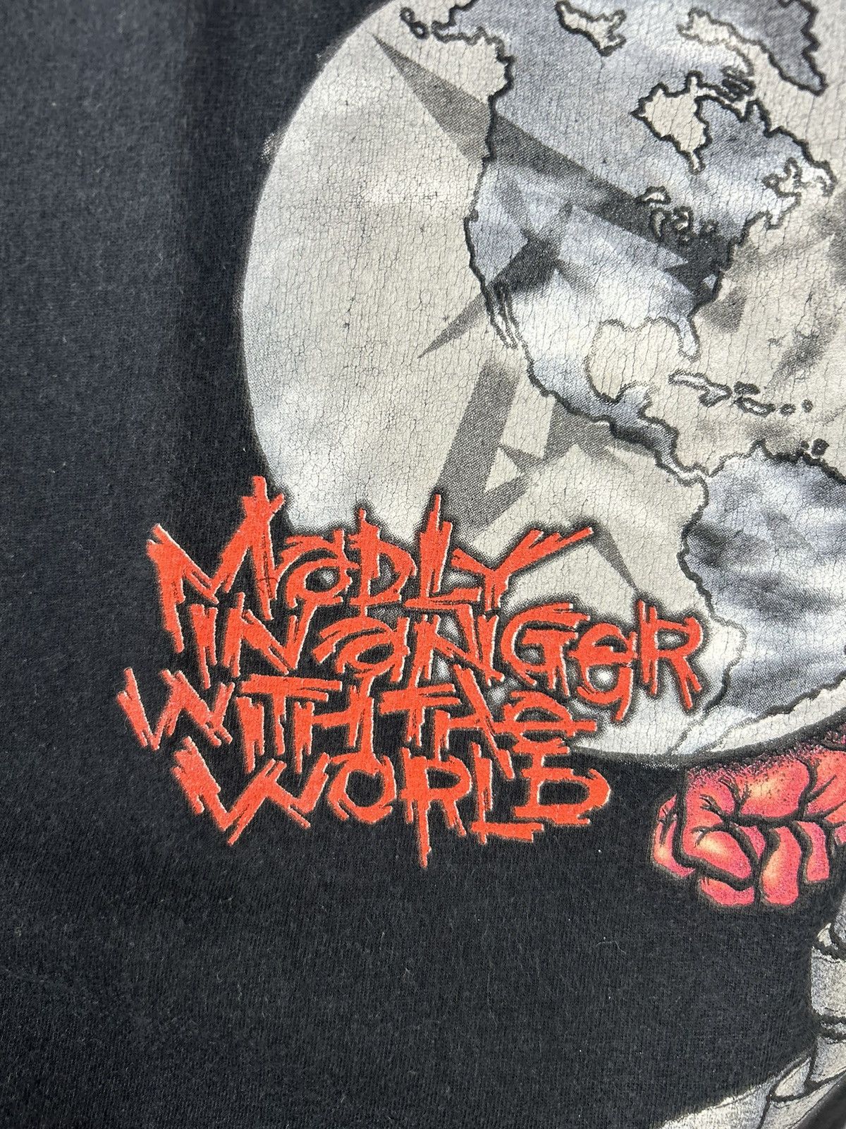 Band Tees Vtg 2004 Metallica Madly In Anger Concert Tour Black T-Shirt Size US M / EU 48-50 / 2 - 11 Thumbnail