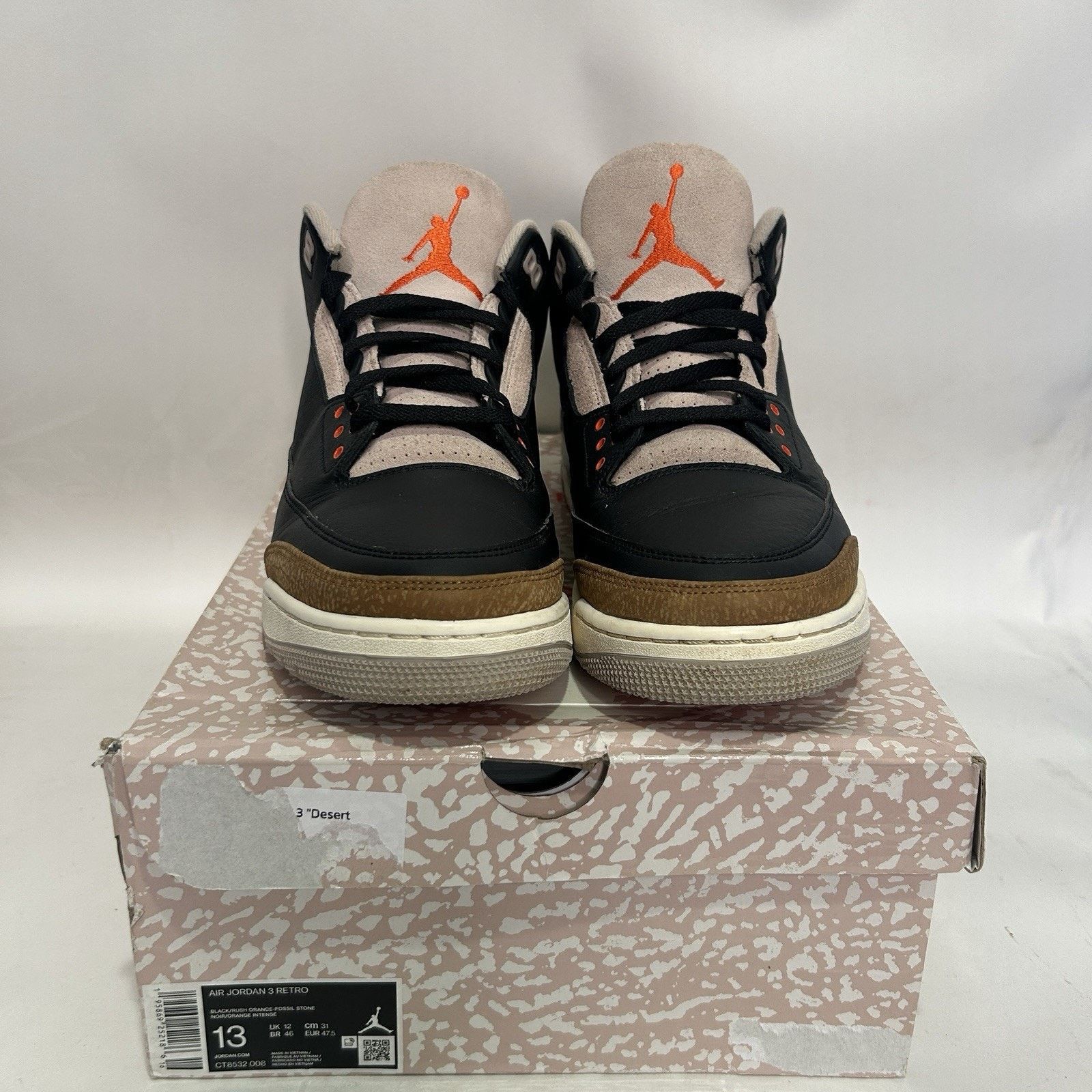 Jordan Brand Nike Air Jordan 3 Retro OG “Desert Elephant” Size US 13 / EU 46 - 2 Thumbnail