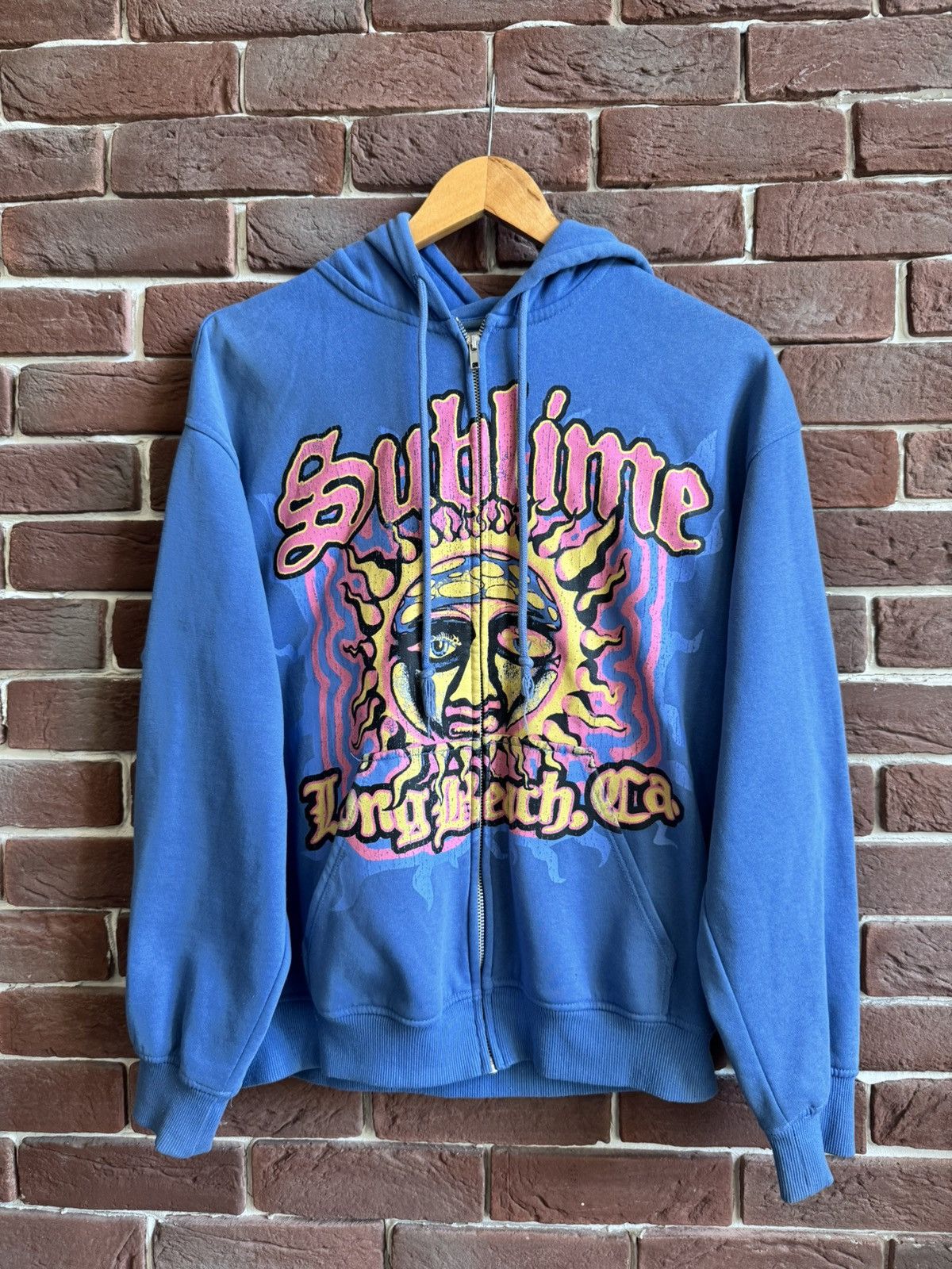 Sublime ☀️Sublime Y2K Boxy Zip Graphic Punk Hip Hop Band Hoodie Size US XS / EU 42 / 0 - 1 Thumbnail