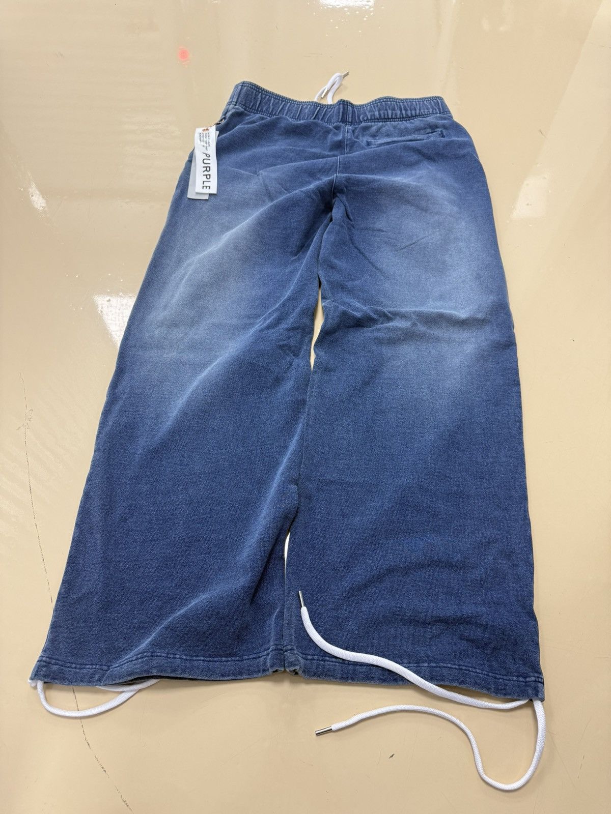 Purple Brand Purple Brand Authentic Blue Wordmark Size US 32 / EU 48 - 5 Thumbnail
