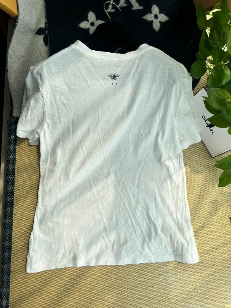 Dior Dior Rabbit-printed women's top with short sleeves Size M / US 6-8 / IT 42-44 - 3 Thumbnail