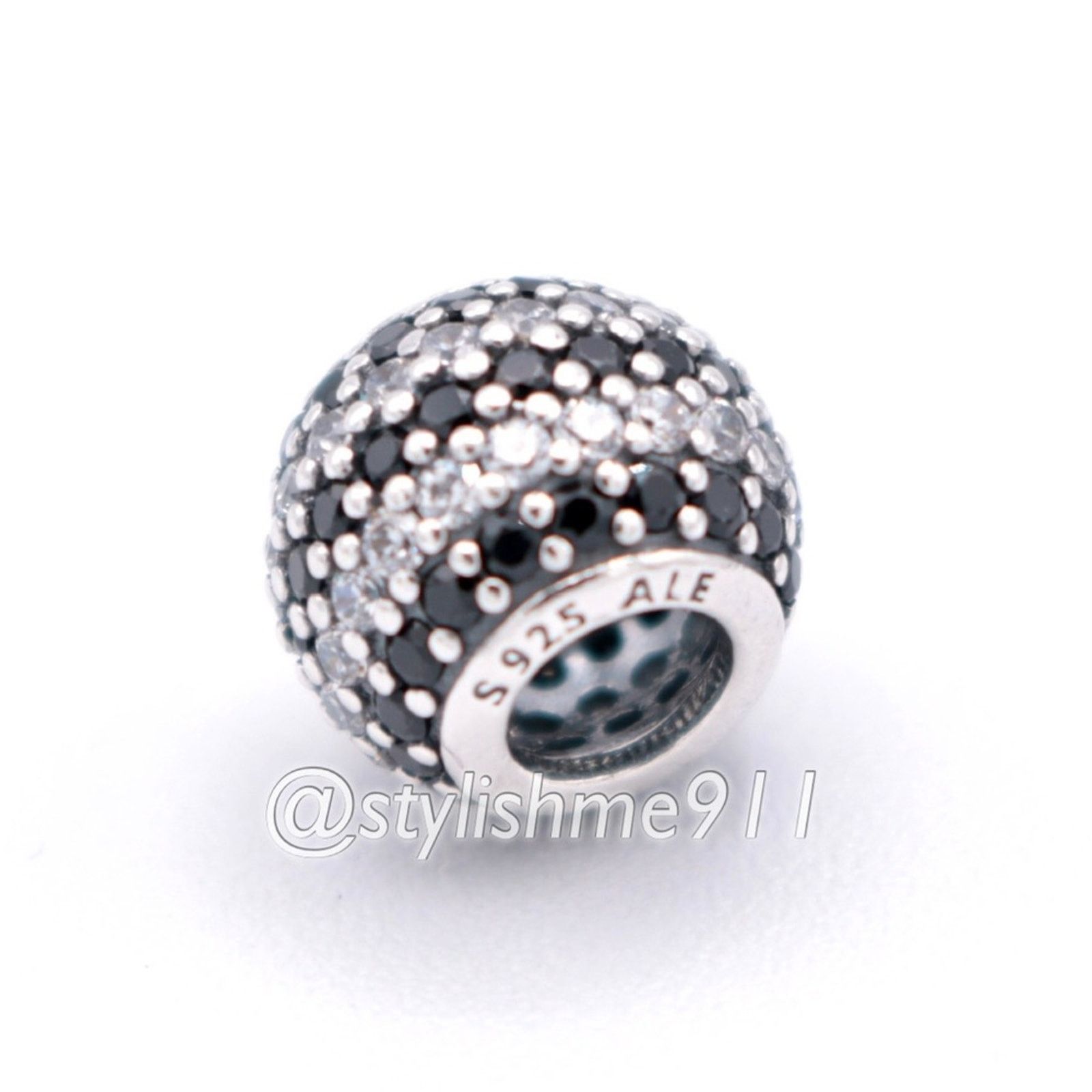 pandora Authentic PANDORA Black Nautical Pave Lights Charm Size ONE SIZE - 10 Thumbnail