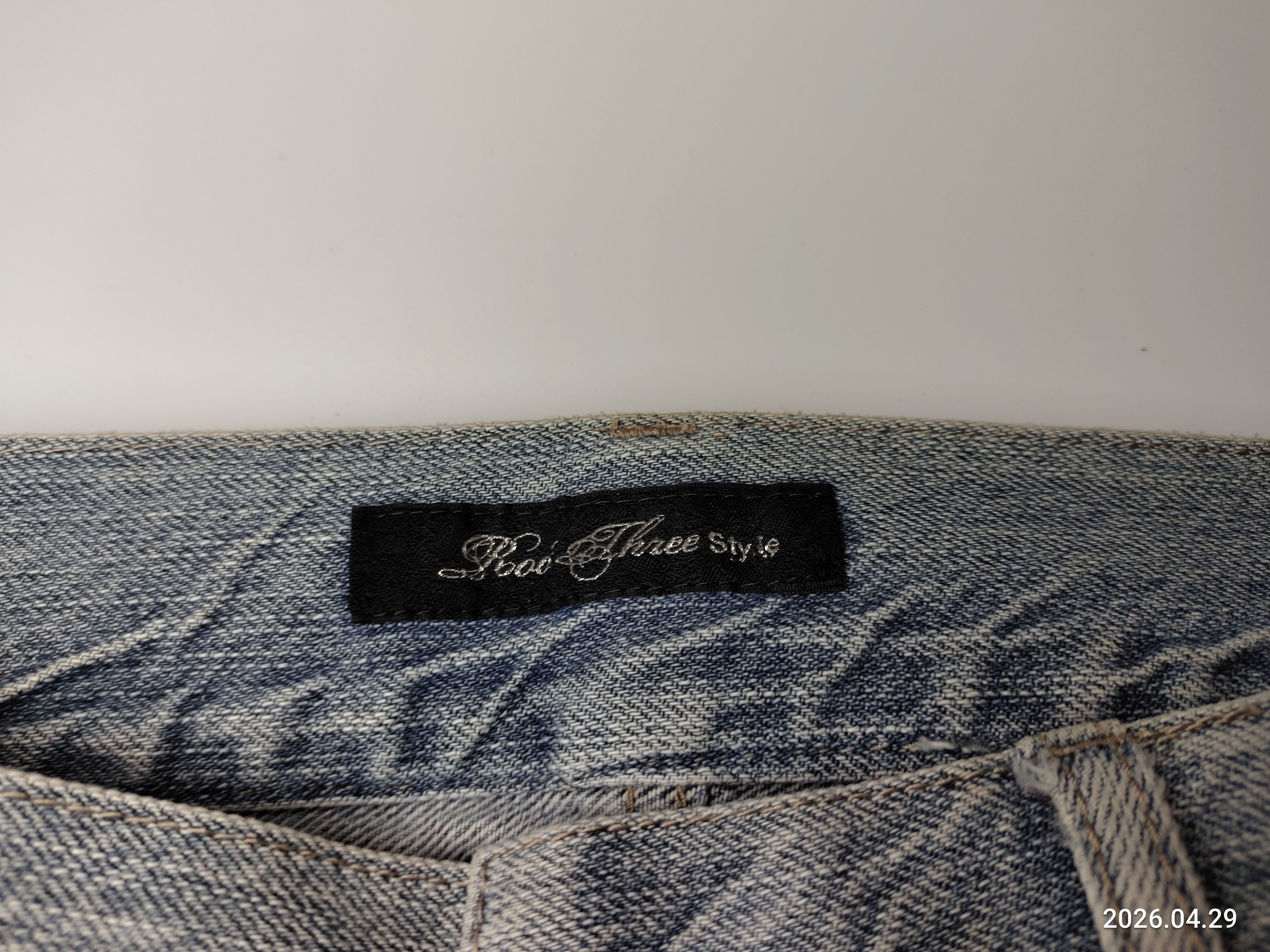 Japanese Brand Vintage Japanese Root Three denim pants Size US 30 / EU 46 - 7 Thumbnail