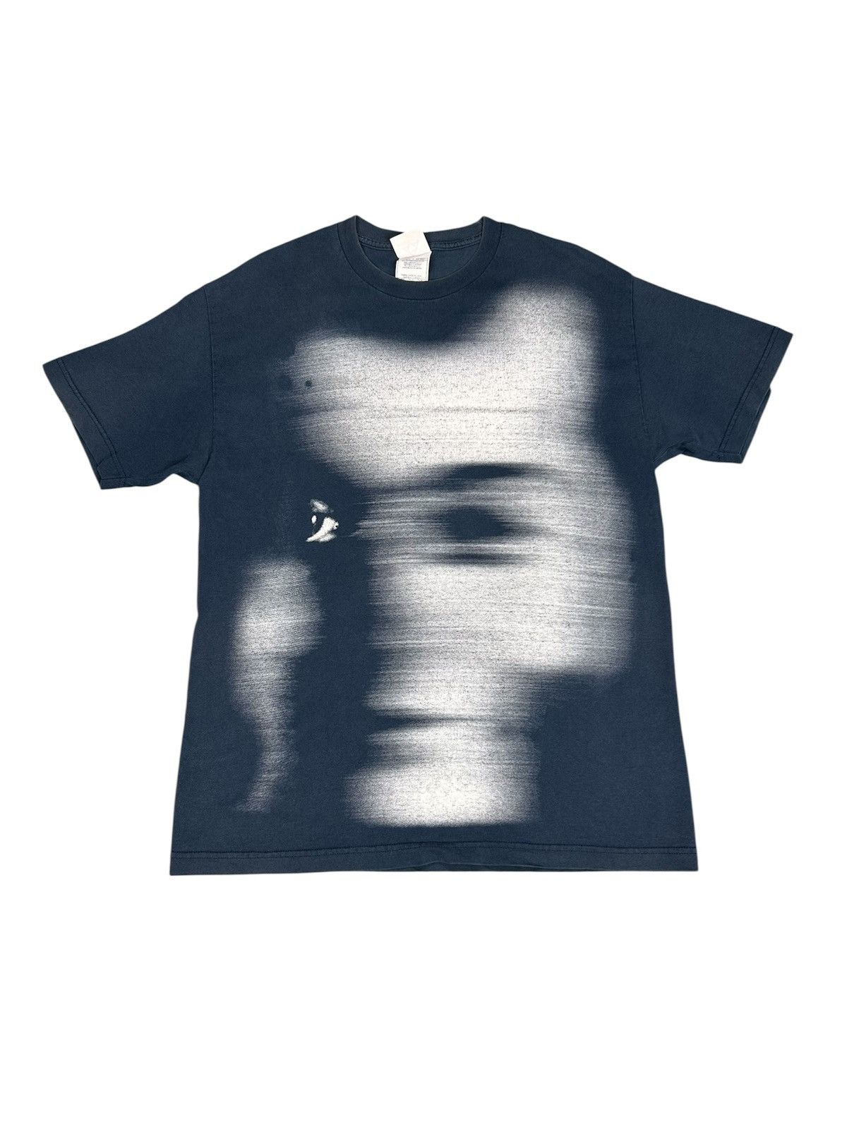Vintage Vintage Psychedelic Face Prtint T-Shirt Size US L / EU 52-54 / 3 - 1 Thumbnail