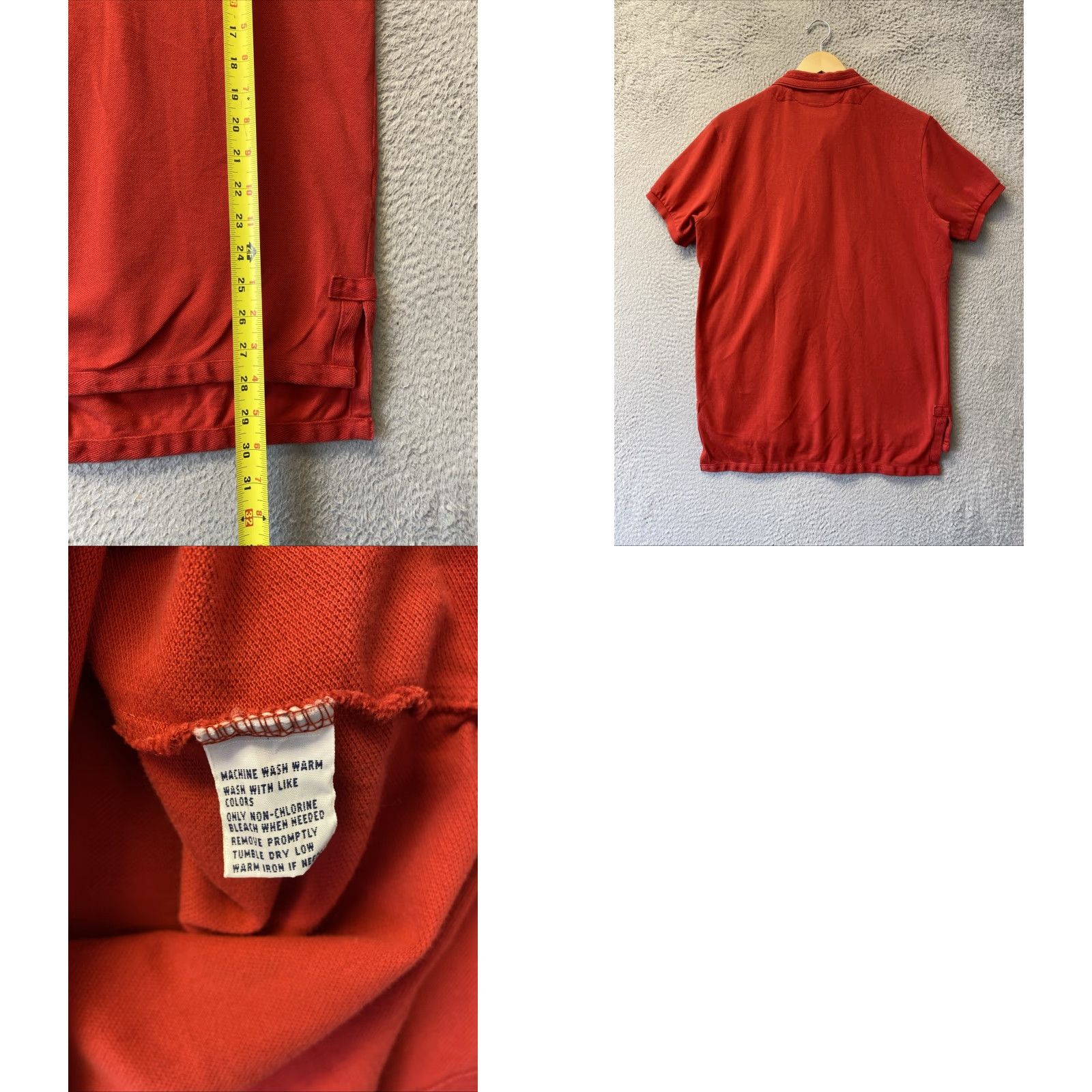 Polo Ralph Lauren VINTAGE Polo Ralph Lauren Sportsman Hunting Shooting Shirt L Red Slim Fit Retro 90s Mens Size US L / EU 52-54 / 3 - 8 Thumbnail