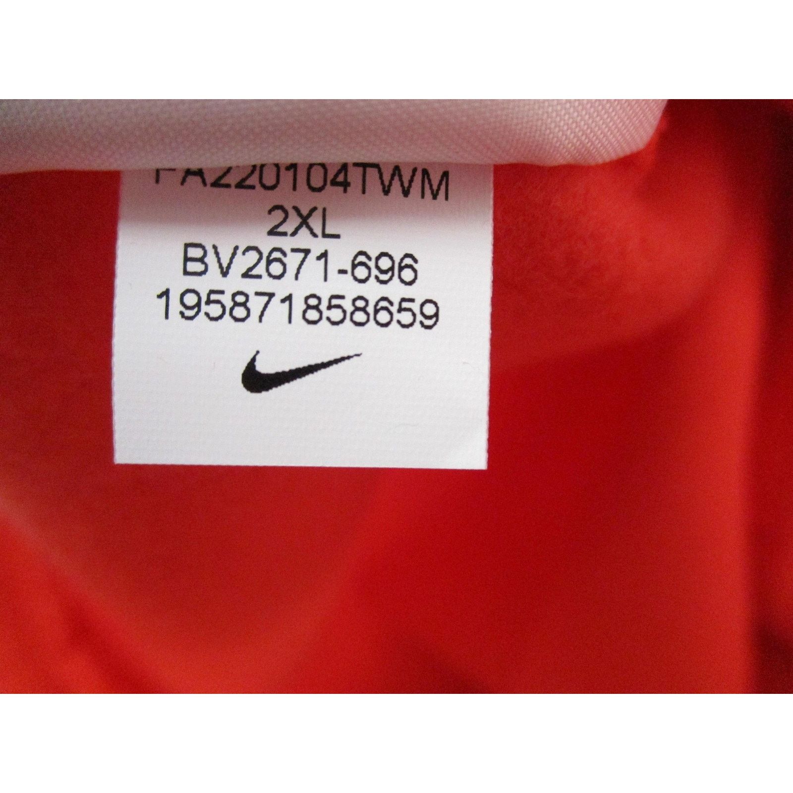 Nike Nike Sportswear Club Fleece Mens 2XL Red Joggers Sweats 1245 Size US 36 / EU 52 - 9 Thumbnail