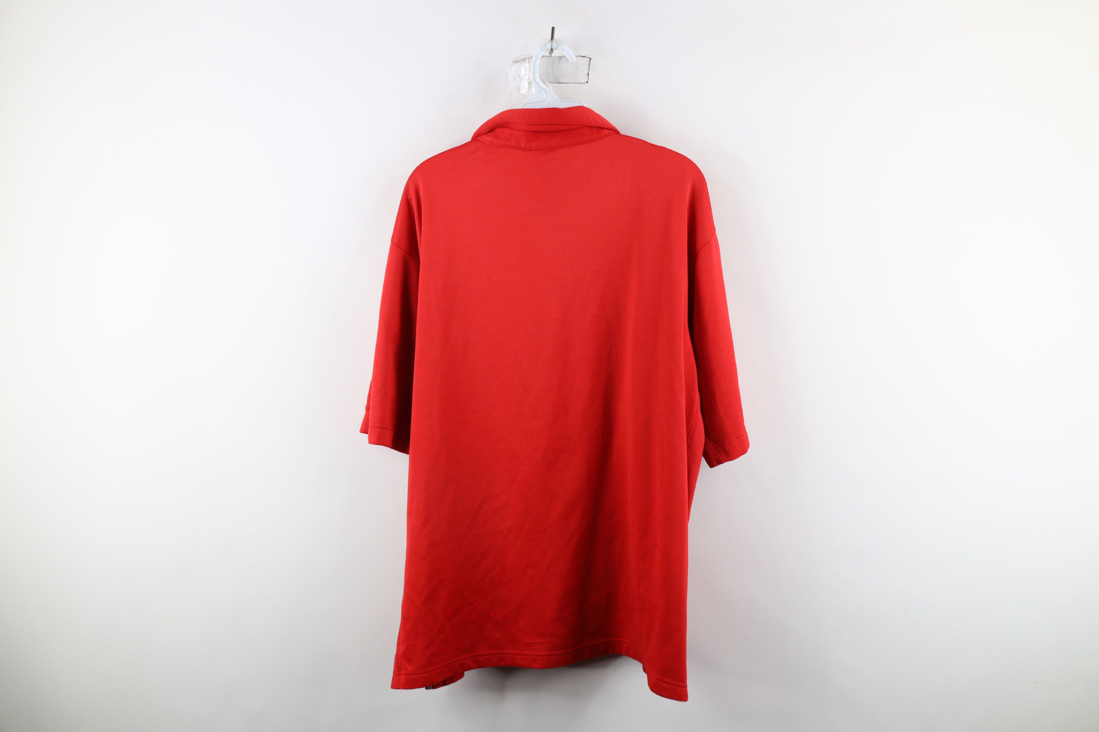 Nike × Vintage Vintage Nike Mini Swoosh Ohio State University Polo Shirt Size US L / EU 52-54 / 3 - 12 Thumbnail