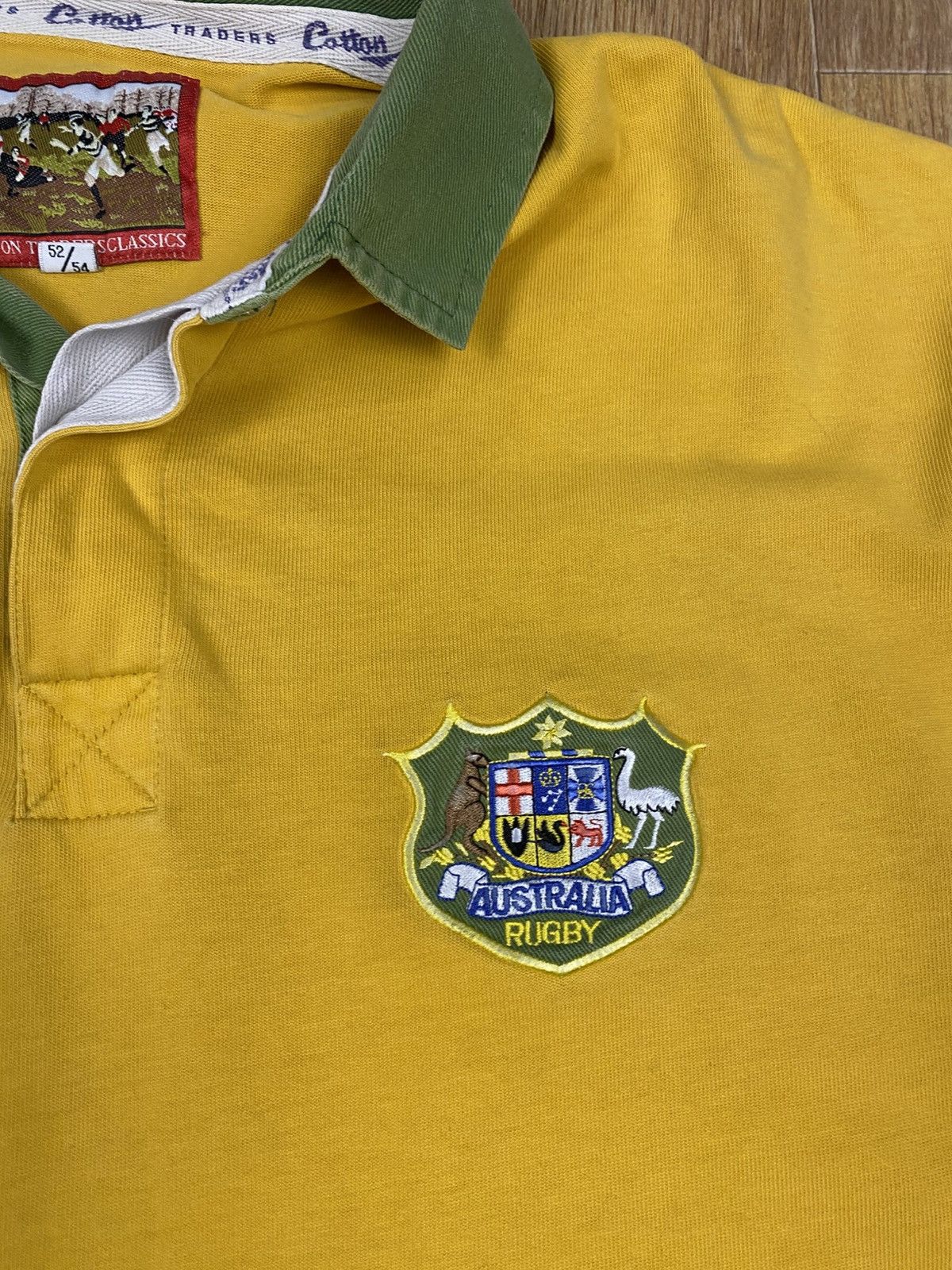 Cotton Traders Vintage Cotton Traders Australia Home Rugby Jersey Size US XL / EU 56 / 4 - 2 Thumbnail
