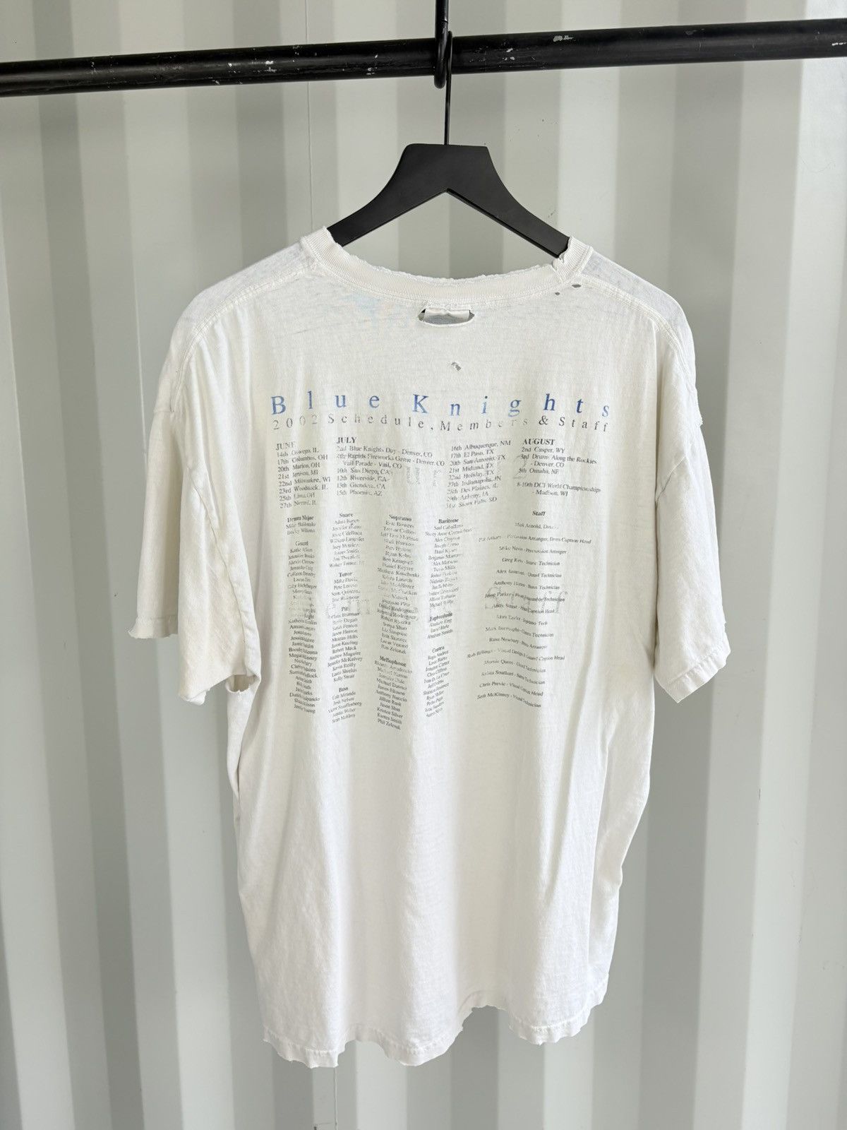 Vintage Thrashed Fear Trembling Faded Distressed Shirt ERD GRUNGE Size US XL / EU 56 / 4 - 3 Thumbnail