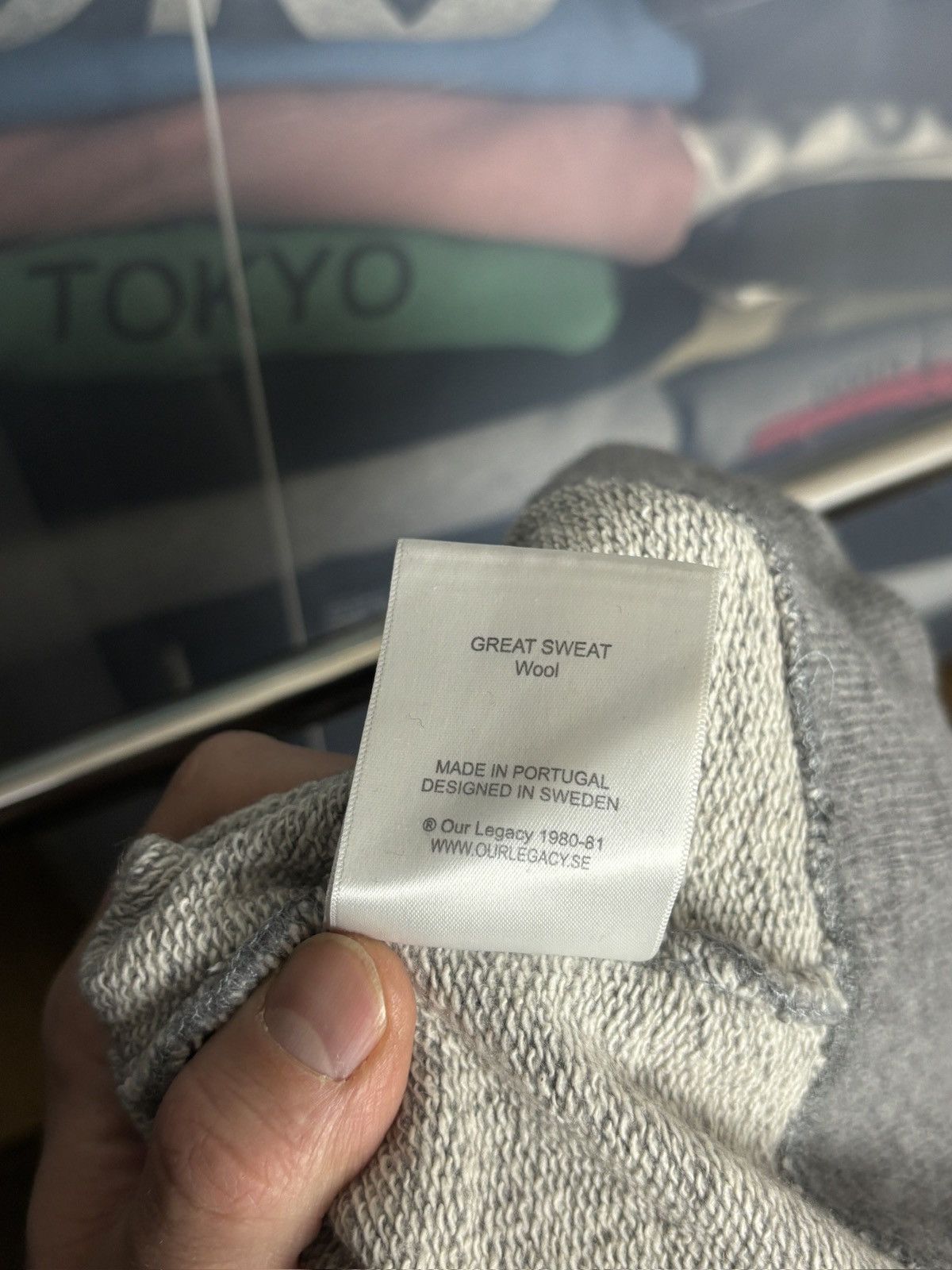 Our Legacy Our Legacy Grey Vintage Sweatshirt Size US M / EU 48-50 / 2 - 9 Thumbnail