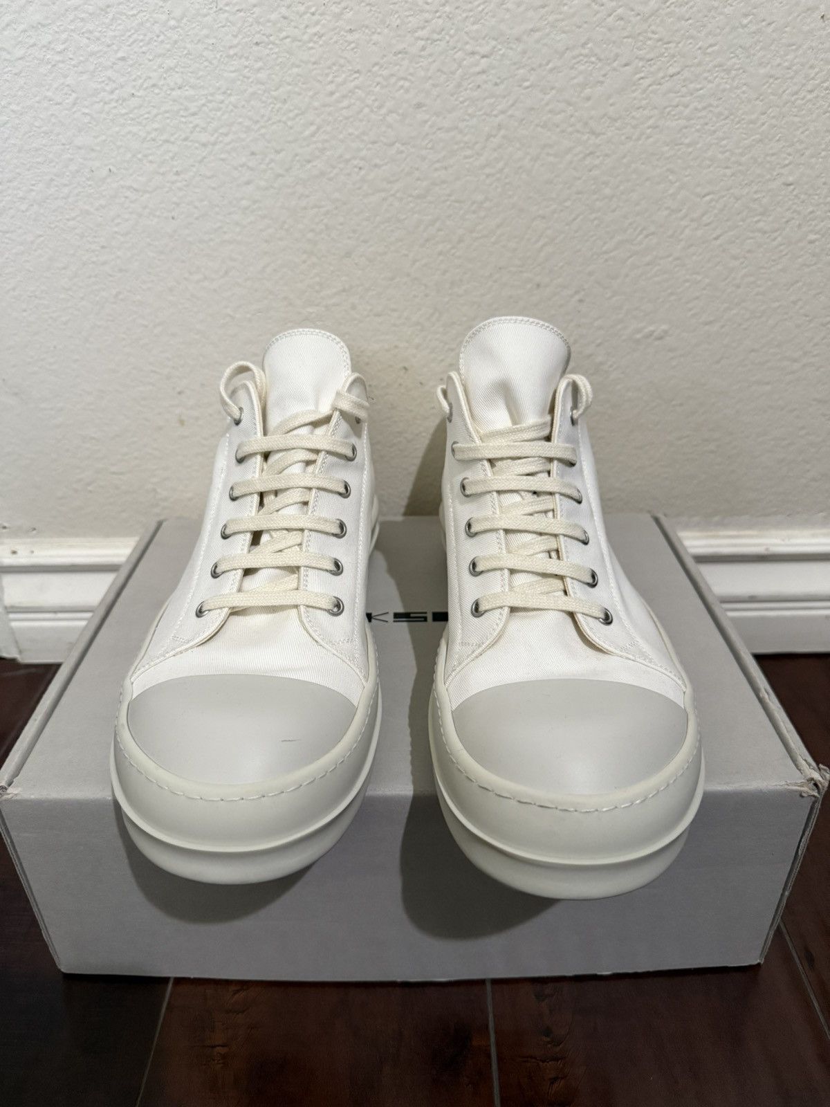 Rick Owens Drkshdw Rick Owens DRKSHDW Ramones Size US 12 / EU 45 - 3 Thumbnail