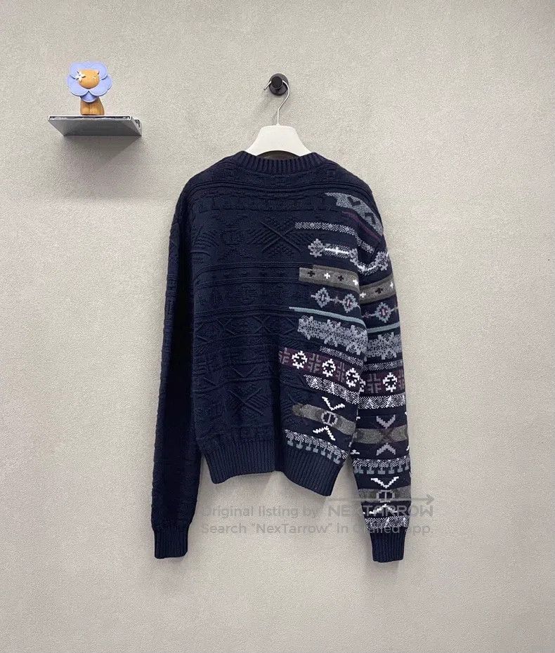 Hermes Hermes Navy Blue Sweater Size US S / EU 44-46 / 1 - 2 Thumbnail