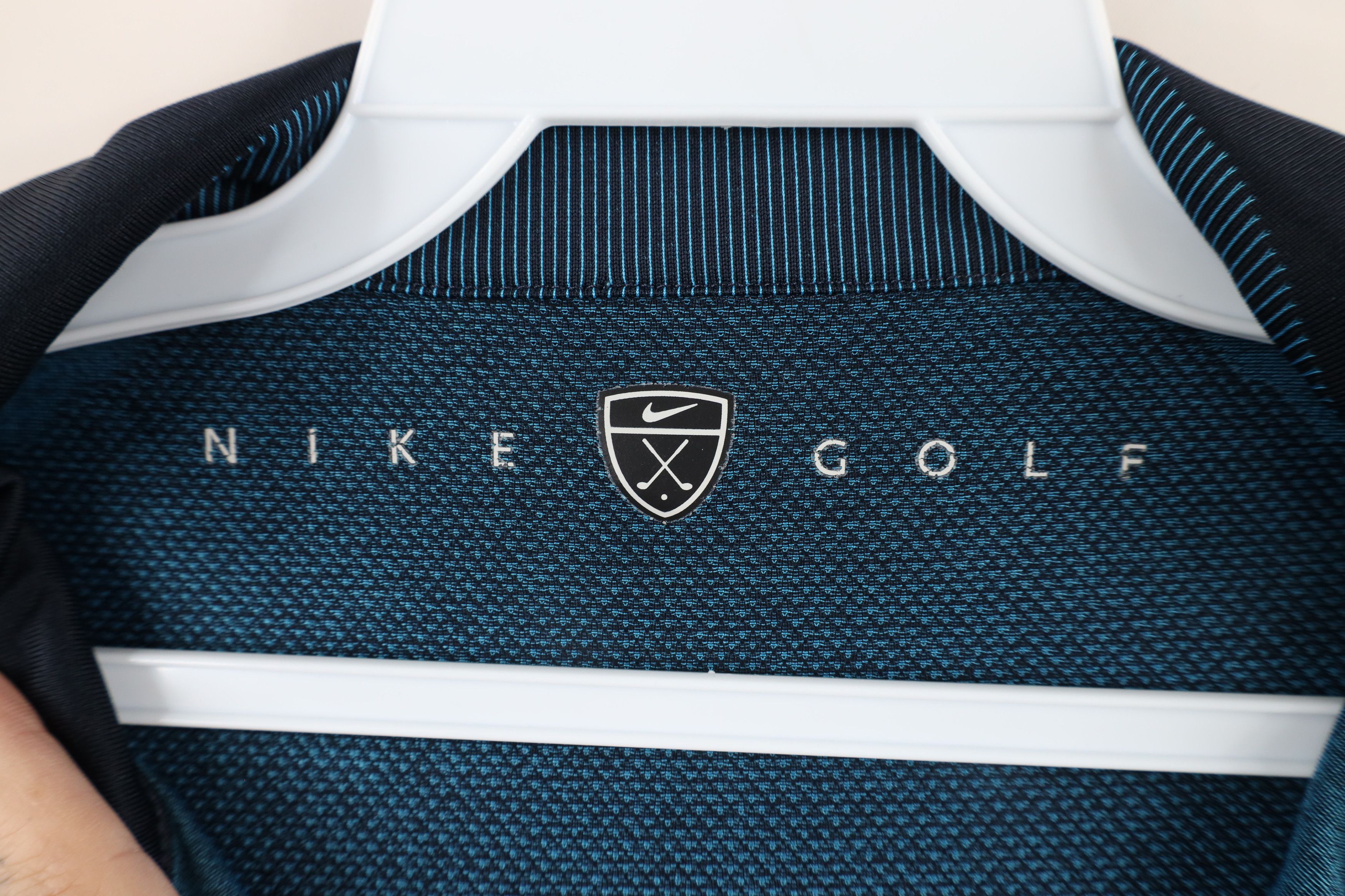 Nike × Vintage Vintage Nike Golf Scott Mini Swoosh Knit Half Zip Polo Shirt Size US XXL / EU 58 / 5 - 5 Thumbnail