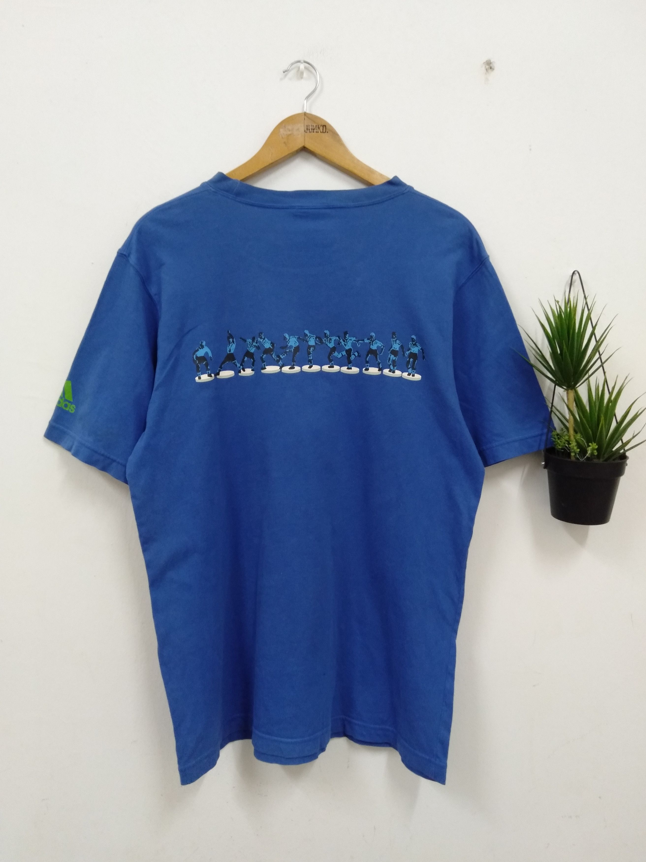 Adidas Vintage 1998 Adidas Kirin Japan football t shirt Size US L / EU 52-54 / 3 - 7 Thumbnail
