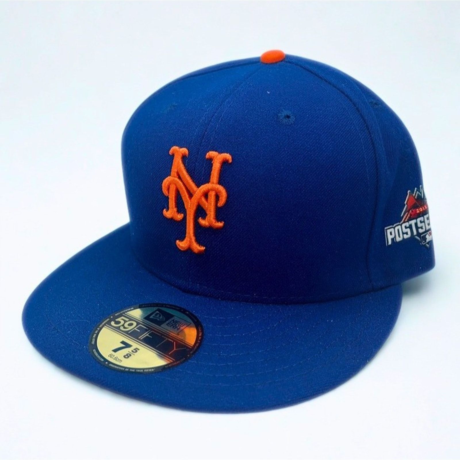 New Era New York Mets 2015 MLB Postseason Fitted Hat 7 5/8 New Era Size ONE SIZE - 4 Thumbnail