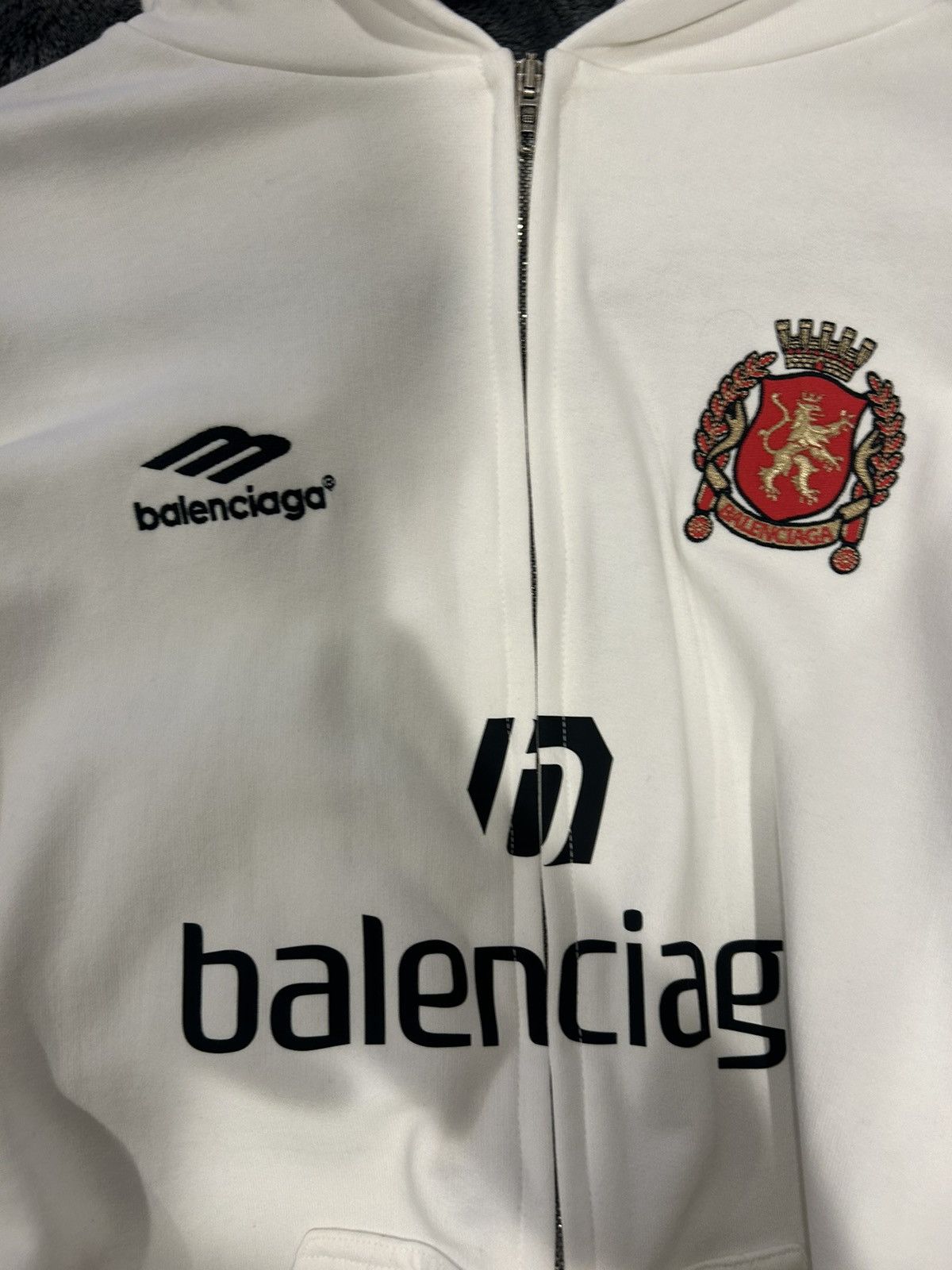 Balenciaga Balenciaga soccer capsule Miami hoodie Size US L / EU 52-54 / 3 - 8 Thumbnail