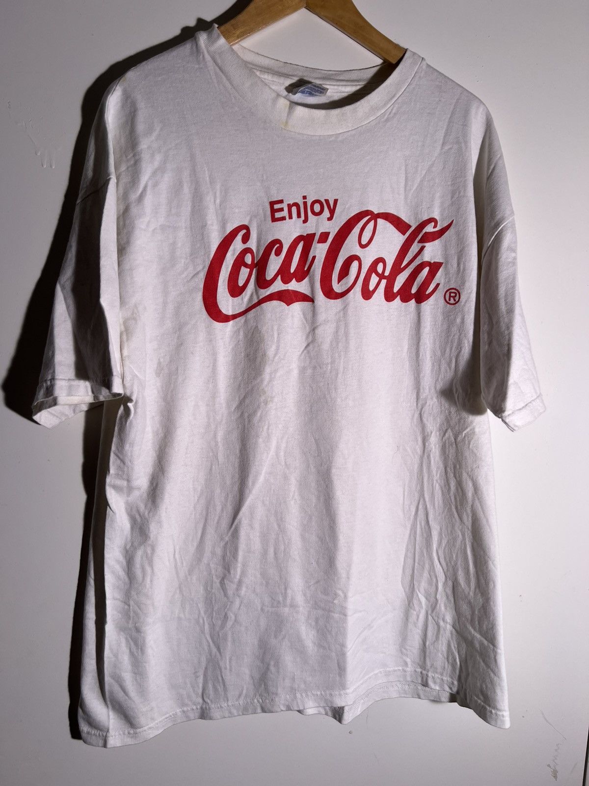 Vintage 90’s 2000’s Y2K VTG Vintage Coca Cola Coke Soda Retro Shirt Size US XL / EU 56 / 4 - 1 Thumbnail