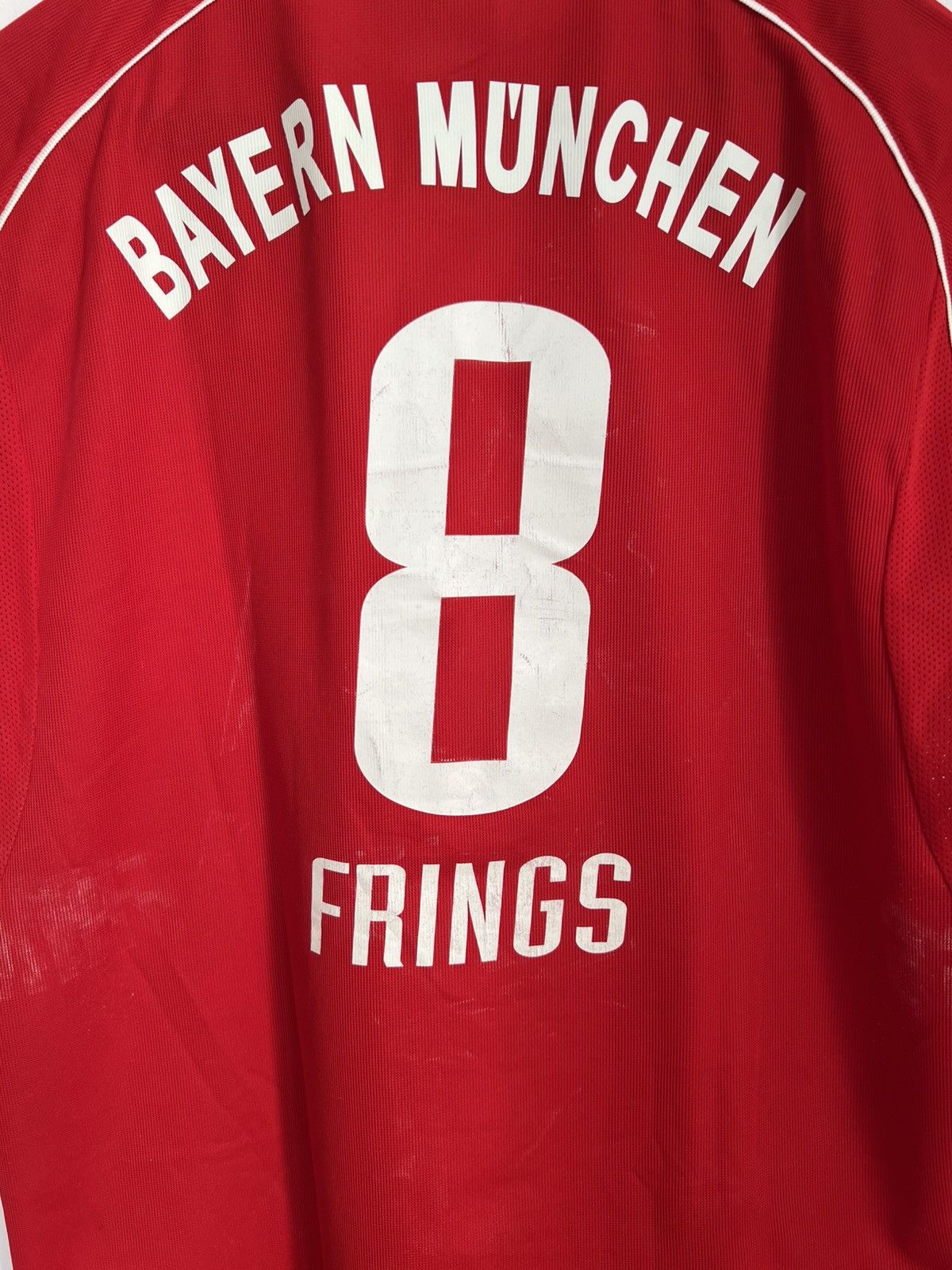 Adidas Vintage Adidas Demichelis Bayern Munich Frings Soccer Jersey Size US XL / EU 56 / 4 - 2 Thumbnail