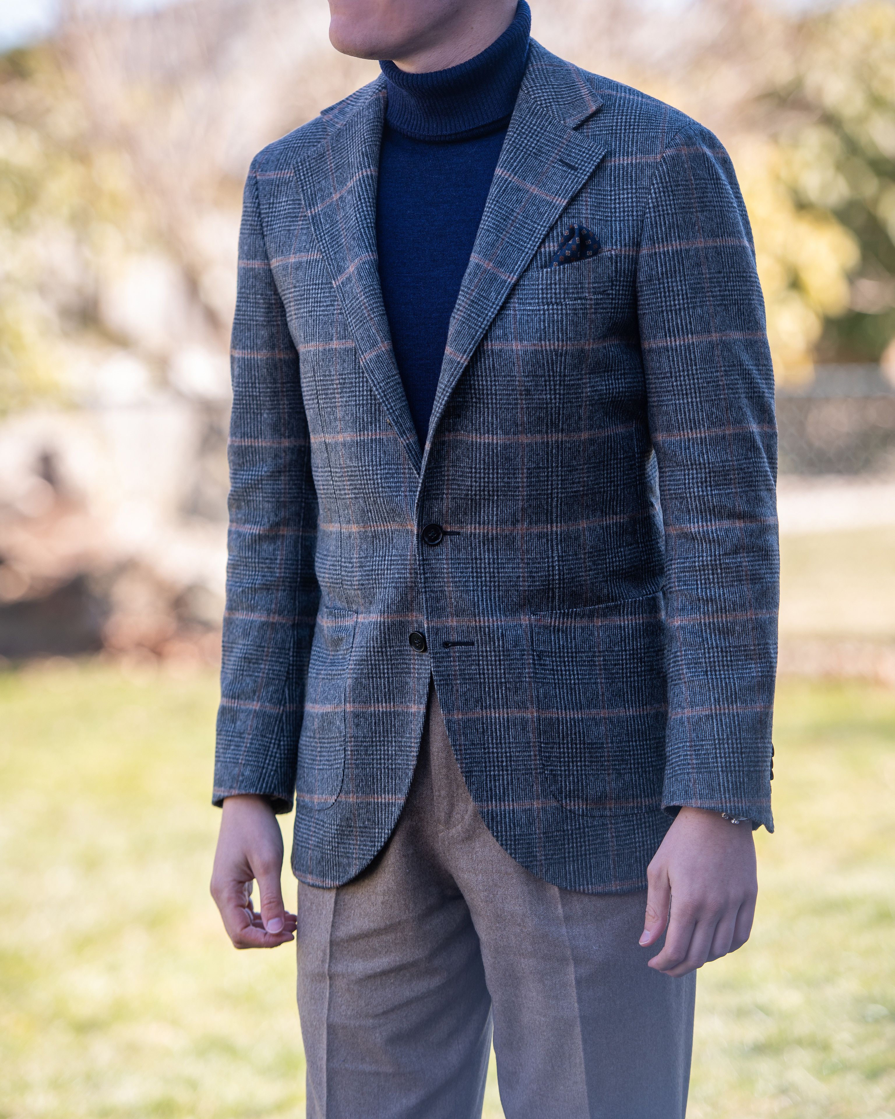 Spier & Mackay Spier and Mackay Amicale Cashmere-Wool Neapolitan Sport Coat Size 36R - 4 Thumbnail