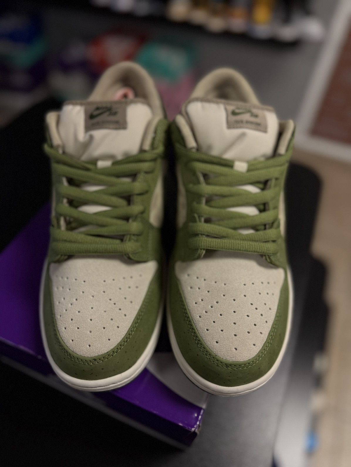 Nike Nike Dunk Low Yuto Horigome Matcha Size 12 (NEW) Size US 12 / EU 45 - 10 Thumbnail