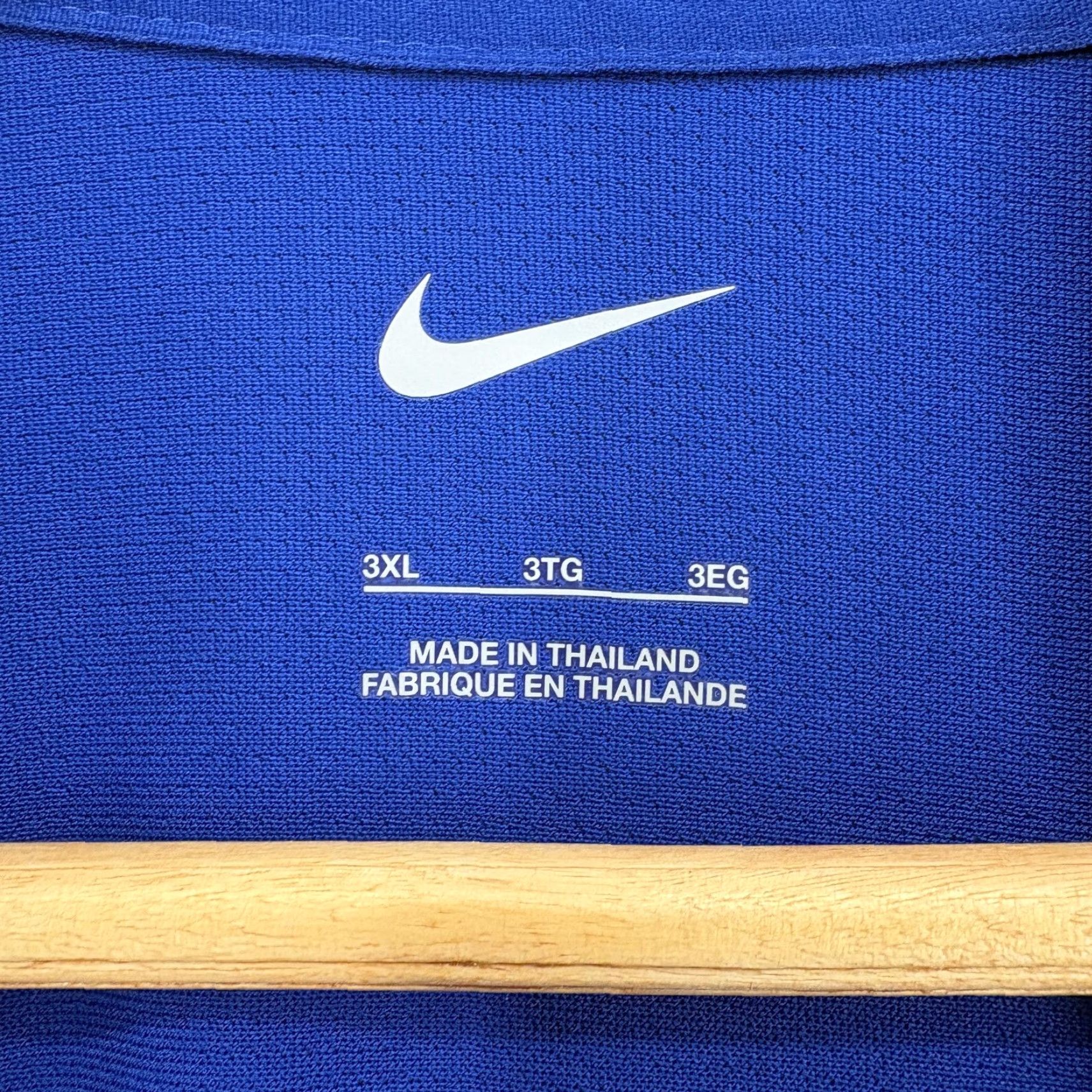 Nike Nike Golf Polo Shirt Mens 3XL Blue Solid Performance Short Sleeve Logo Golf Mens 3XL Shirt Polo Blue Nike Golf Logo Size US XXL / EU 58 / 5 - 3 Thumbnail
