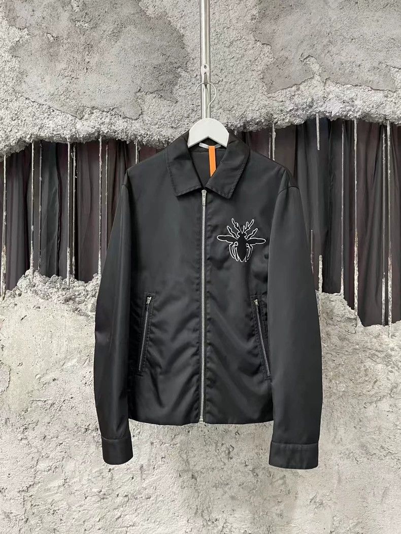 Dior Black Dior Bee Nylon Jacket-dmc Size US M / EU 48-50 / 2 - 1 Thumbnail