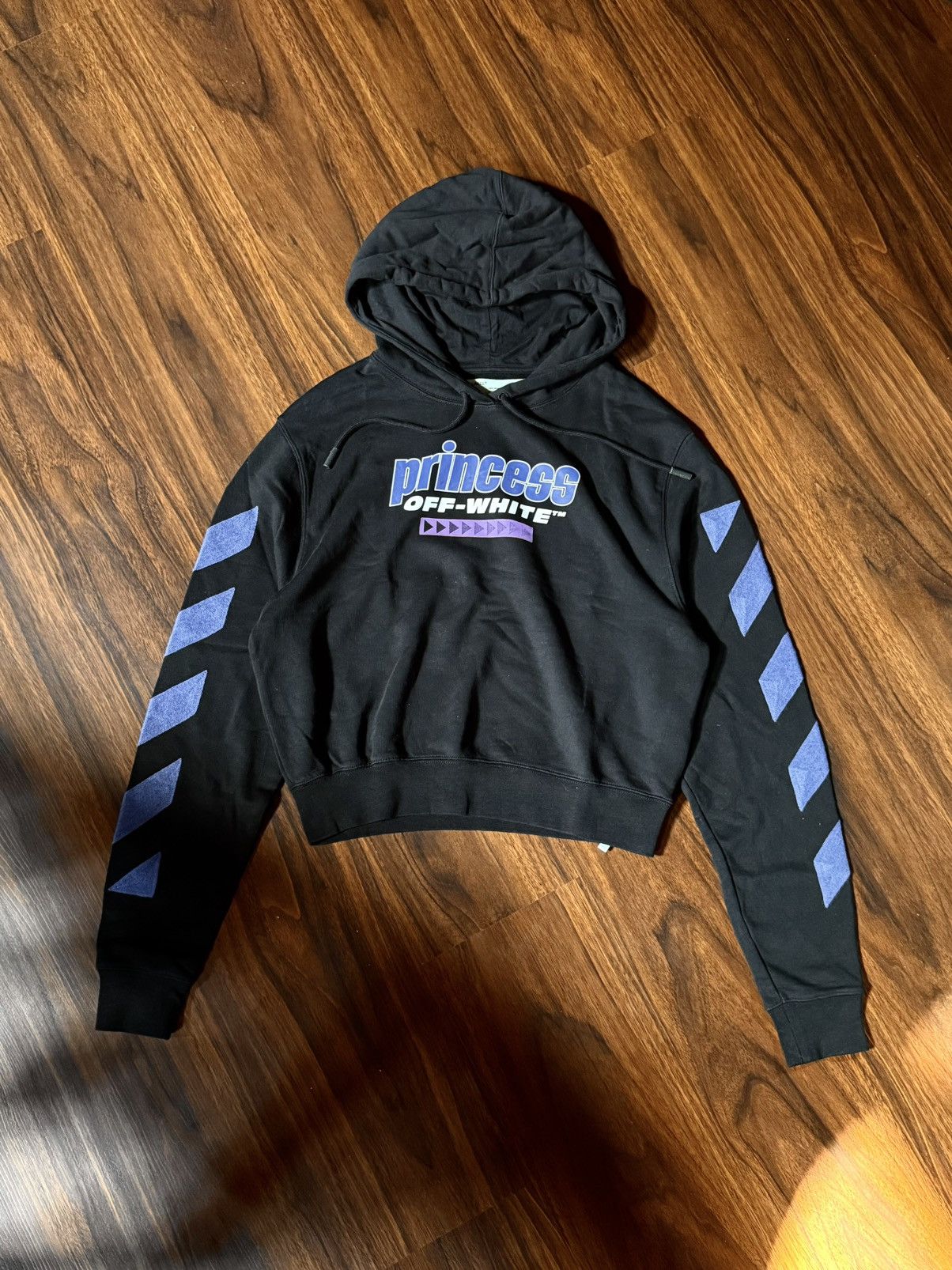 Off-White RAREST OFF-WHITE PRINCESS DIAGONALS HOODIE Size M / US 6-8 / IT 42-44 - 5 Thumbnail